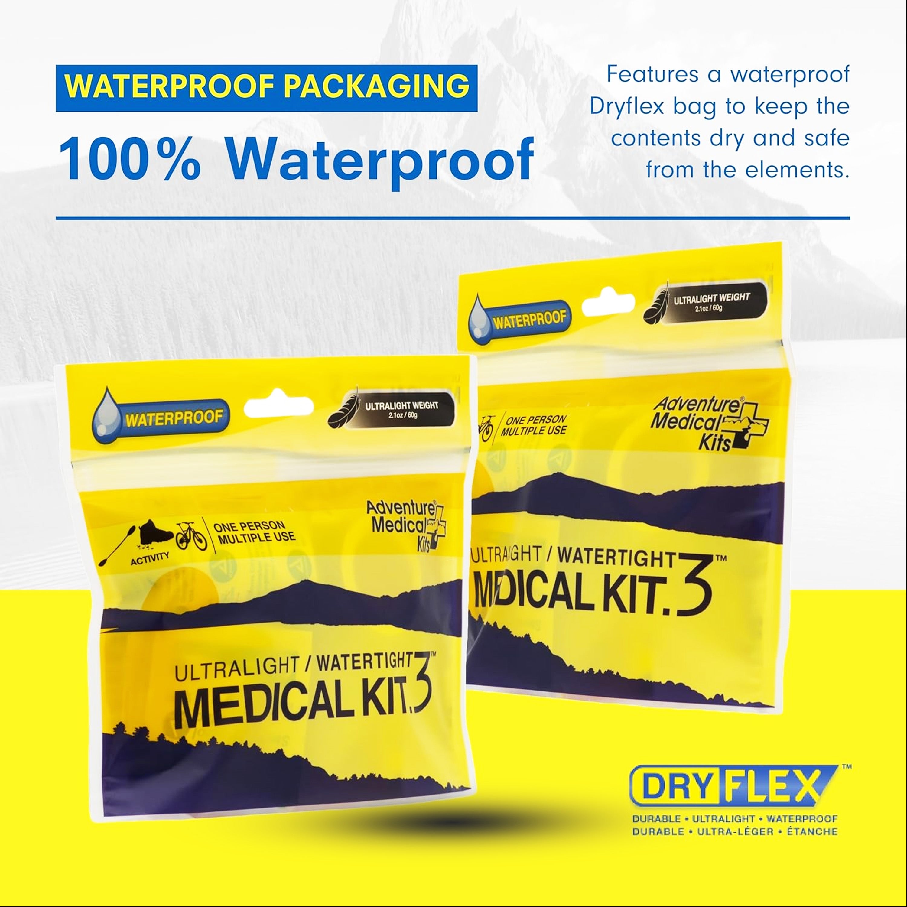 Adventure Medical Kits - Ultralight/Watertight Medical Kit - .3
