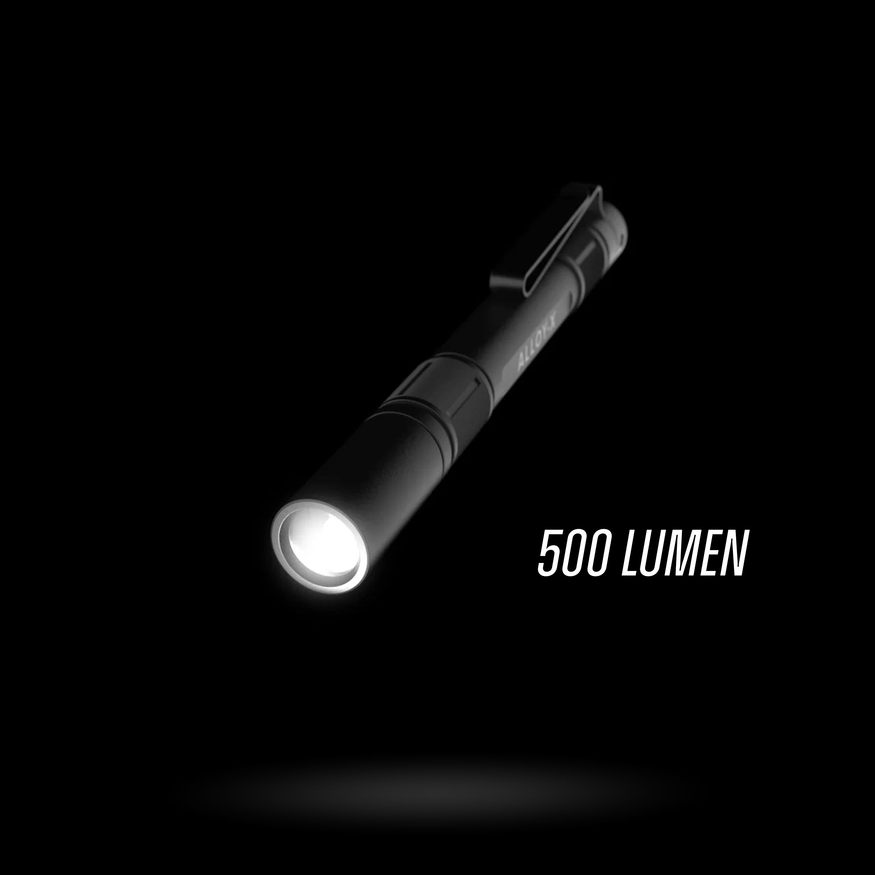 Princeton Tec Alloy-X Tactical Pen Light 400 Lumen Dual-Fuel IPX7