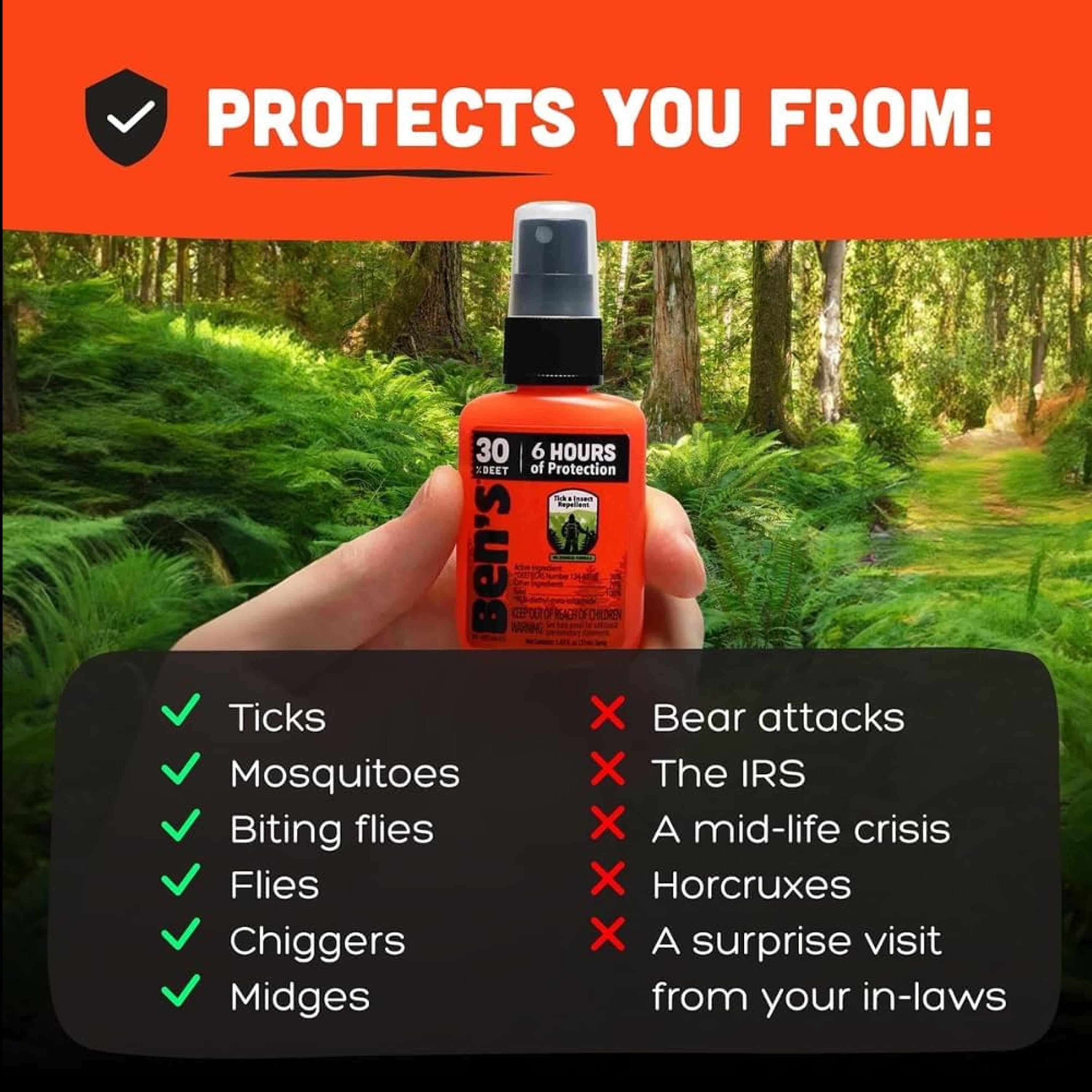 Ben's - 30 Tick & Insect Repellent - 100ML