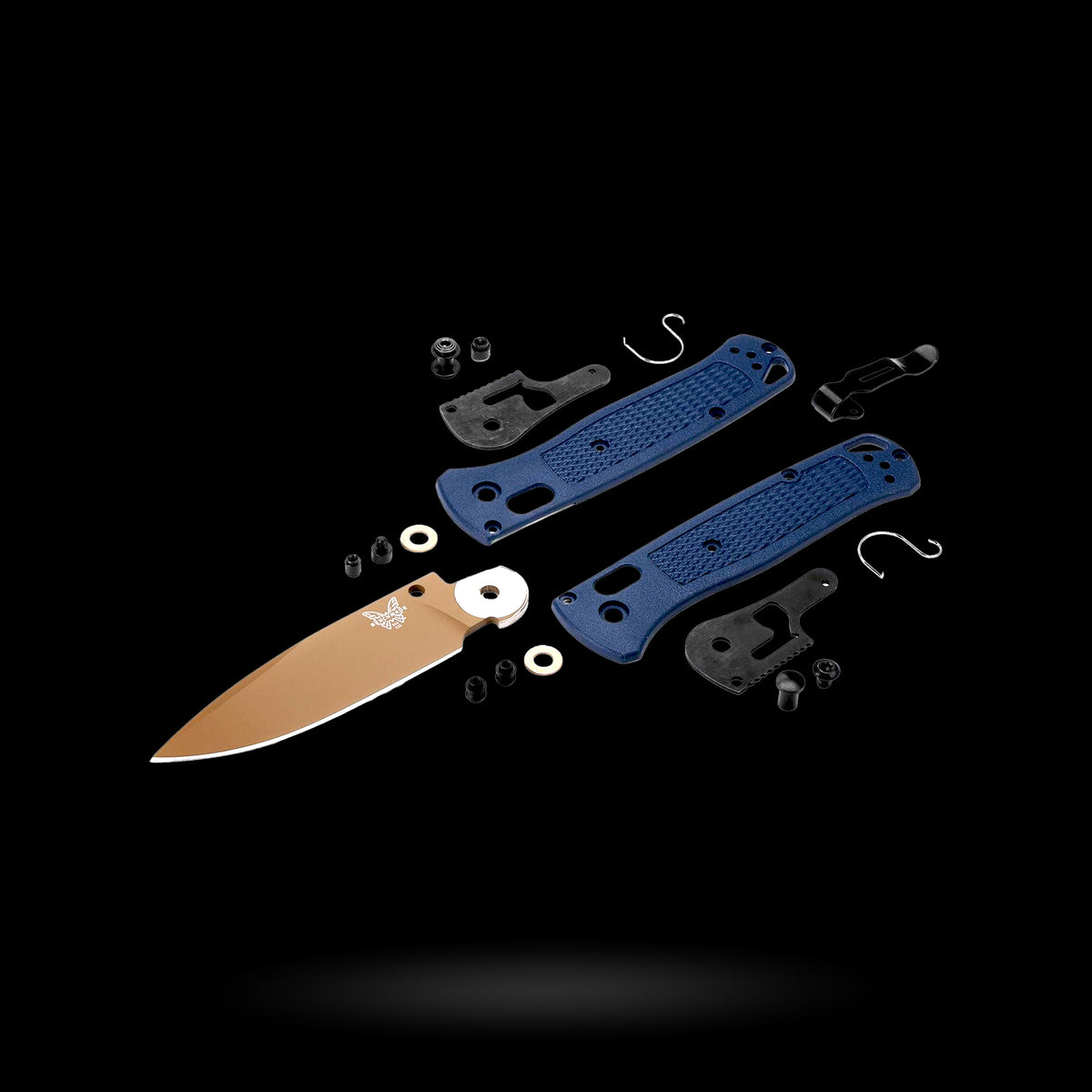 Benchmade - Bugout® | Crater Blue Grivory®