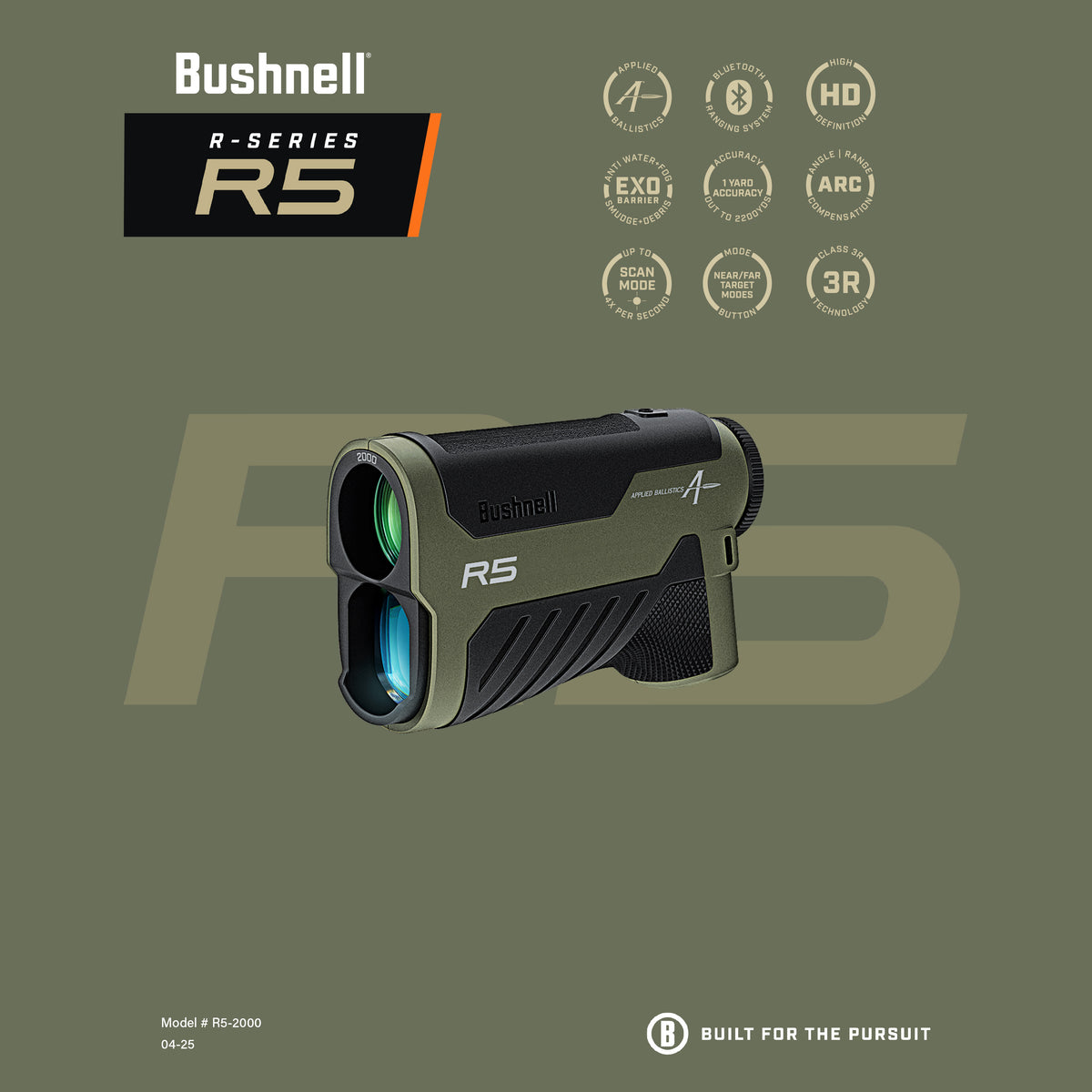 Bushnell - R5 2000 Laser Rangefinder
