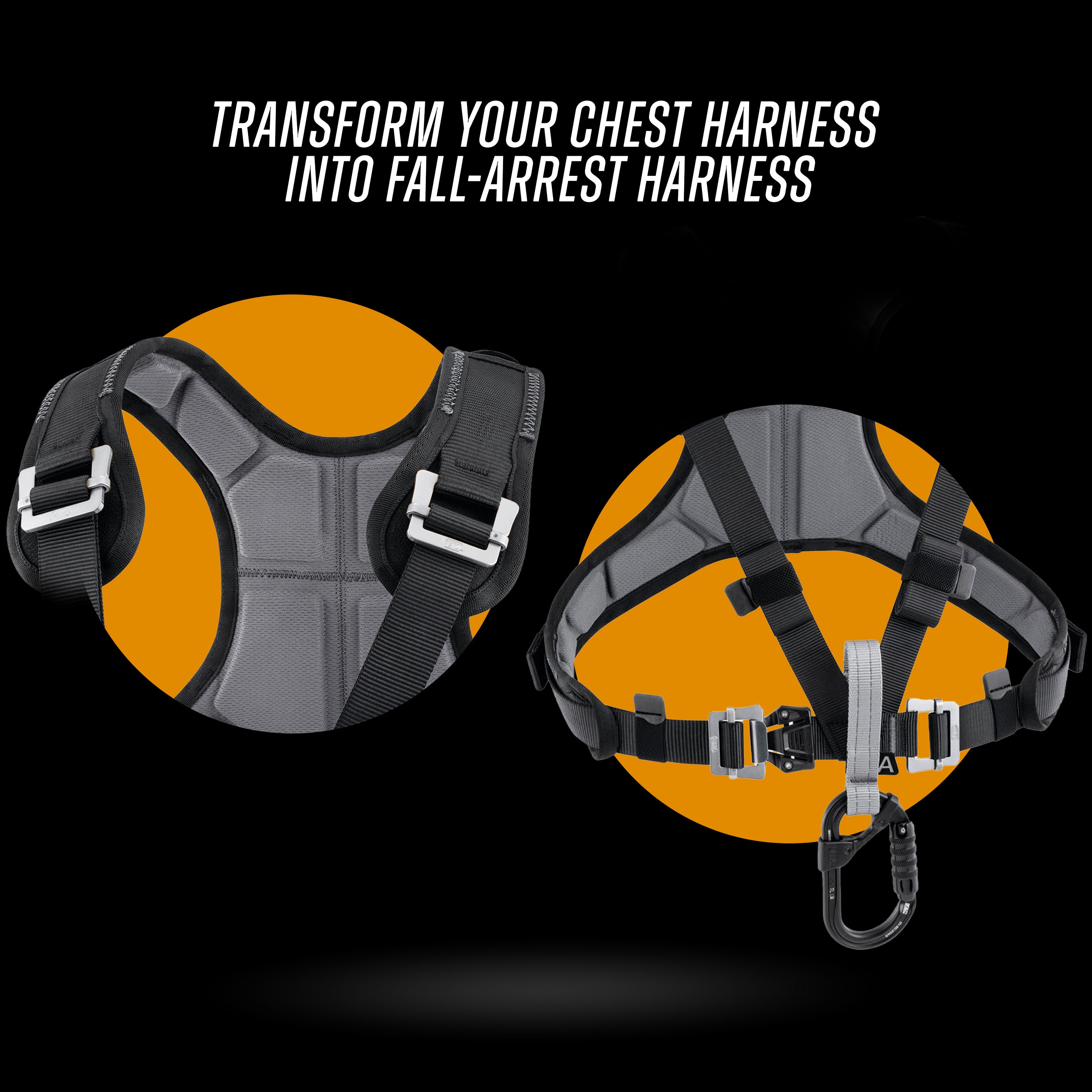 Petzl - CHEST'AIR Chest Harness - Carcajou Tactical