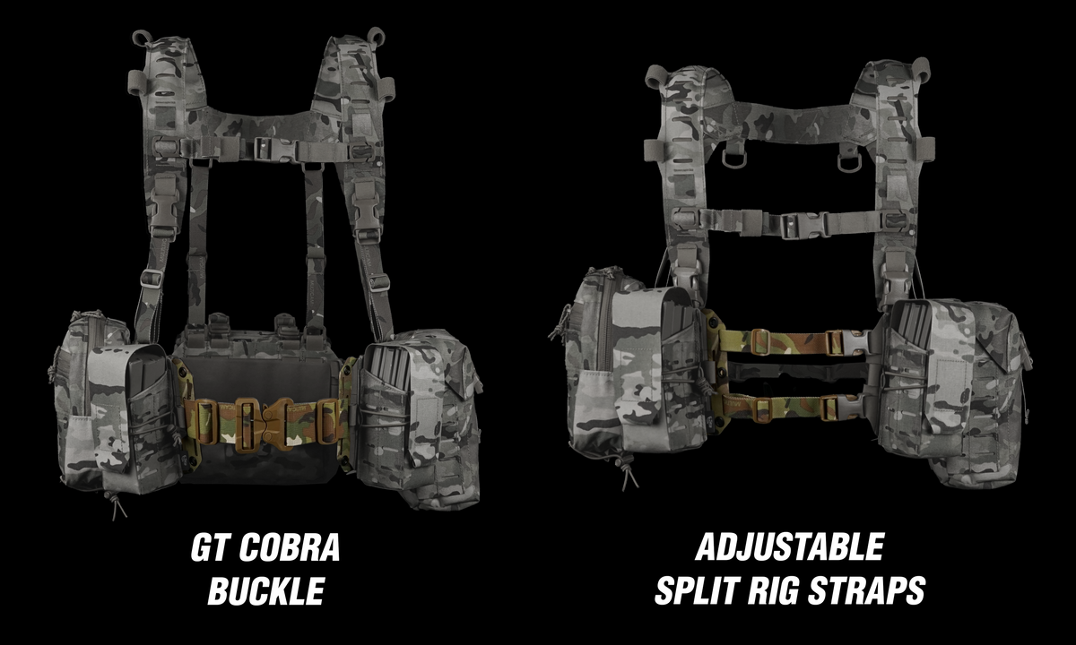 Hybrid Kit Adapter | Split Front Chest Rig Kit | Carcajou Tactical