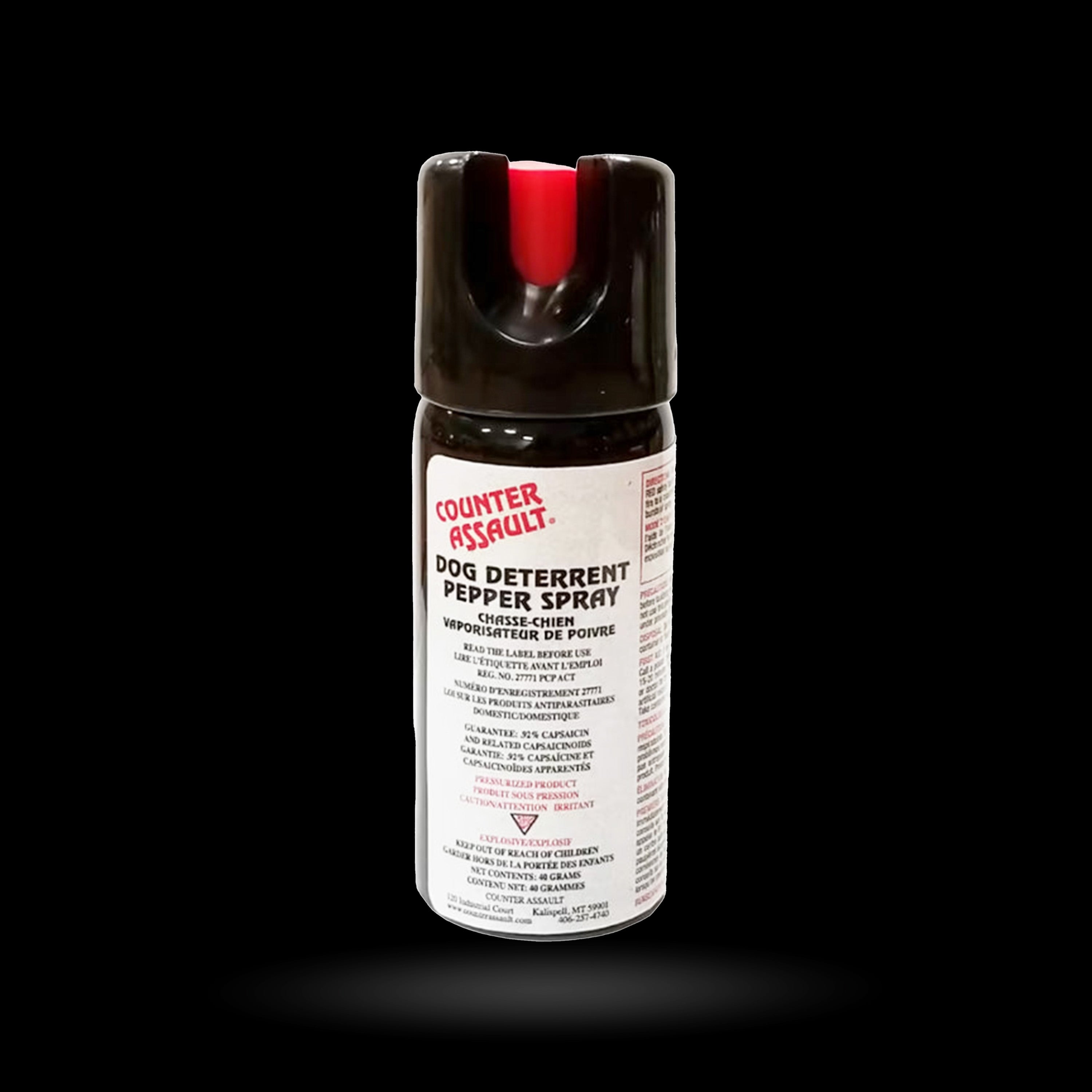 Counter Assault - Dog & Coyote Deterrent Pepper Spray w/ Holster