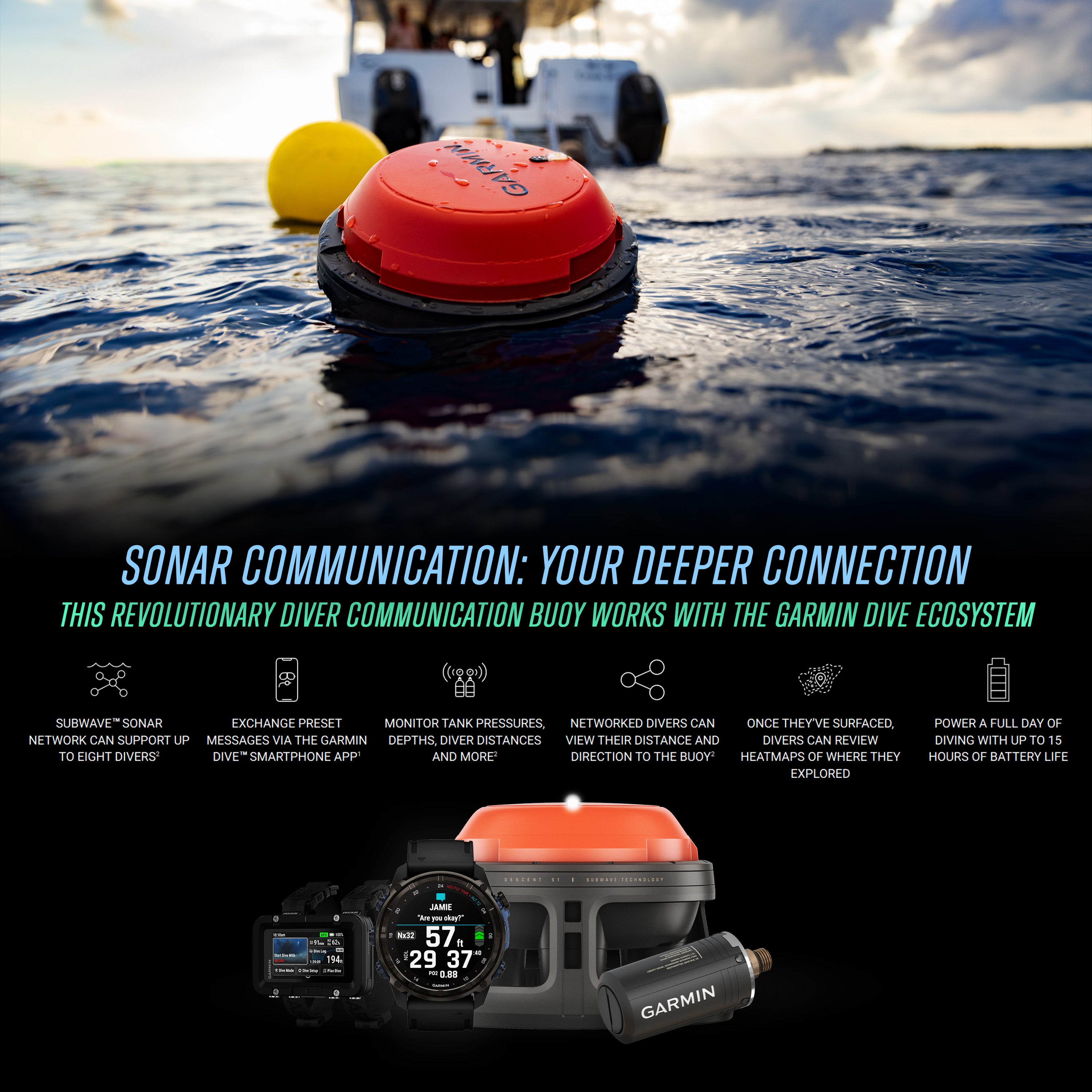 Garmin - Descent™ S1 Buoy