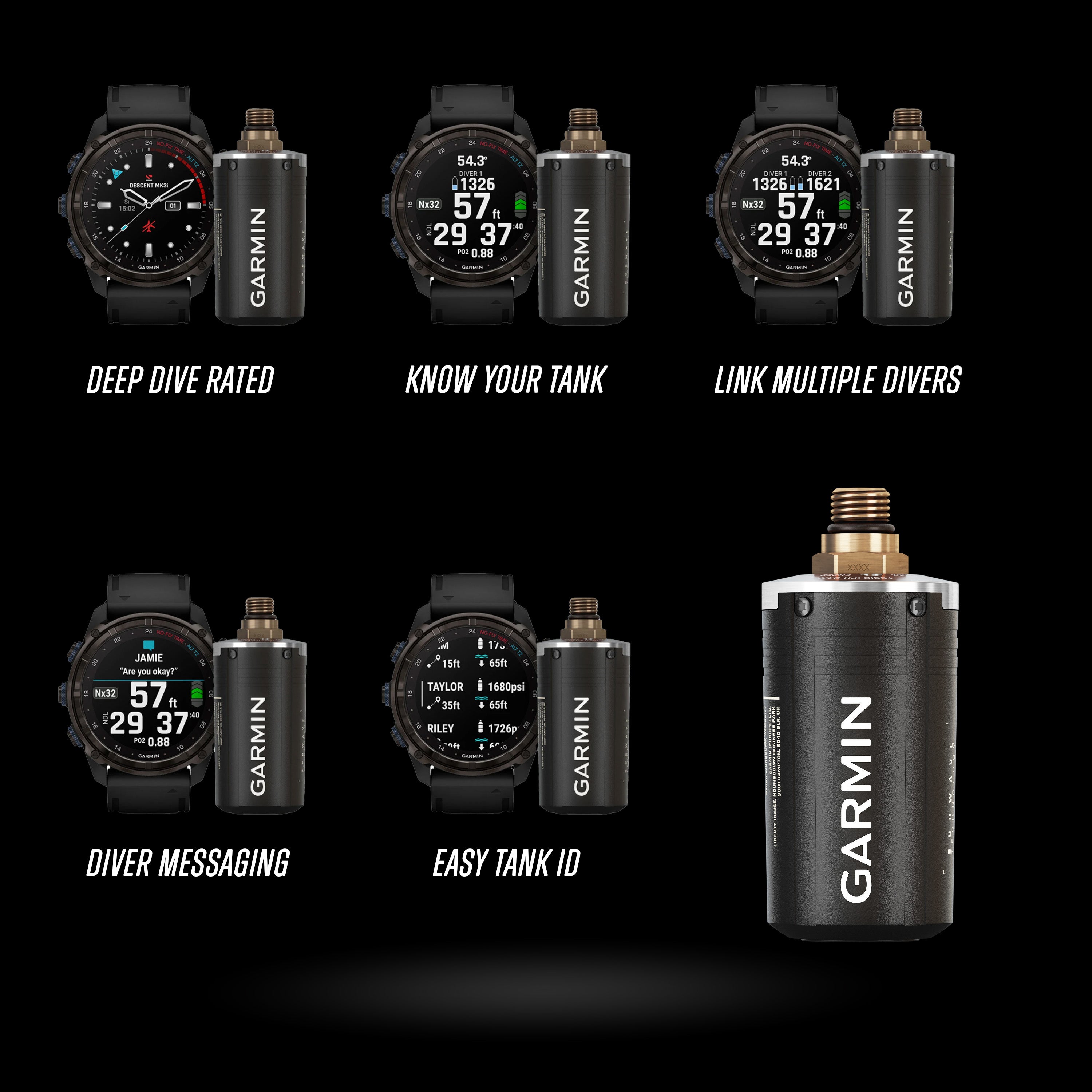 Garmin - Descent™ T2 Transceiver
