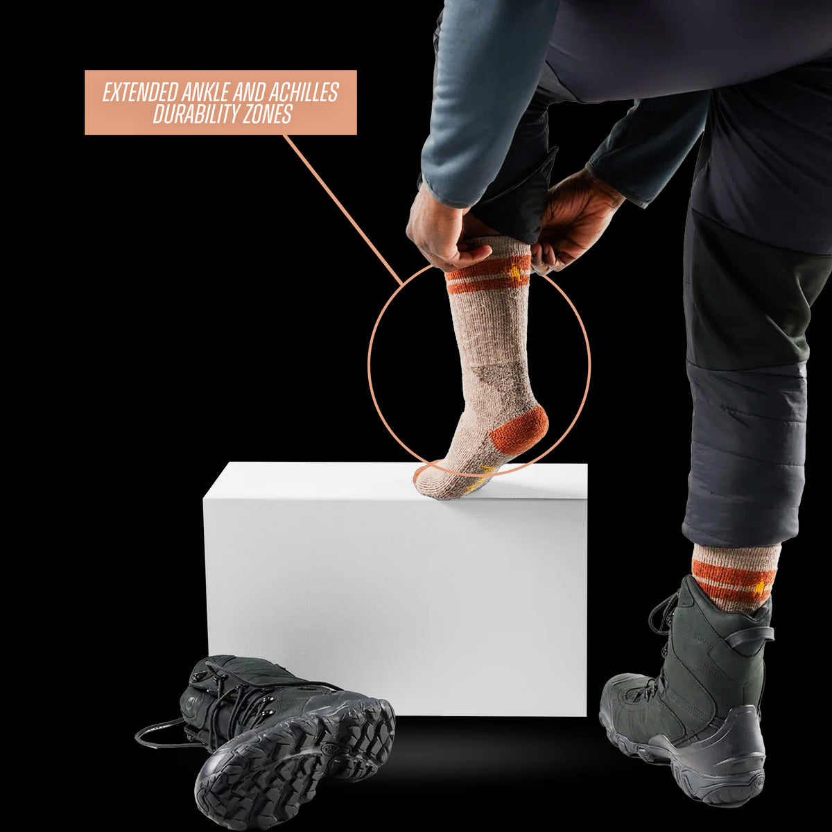 Smartwool - Hunt Cold Weather Tall Crew Socks XC