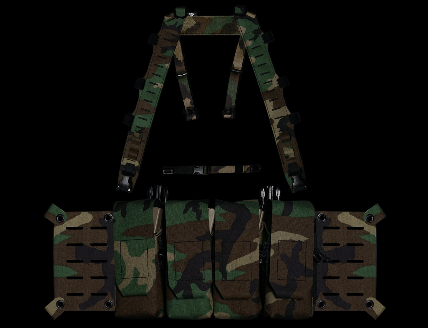 Chest Rig - Base Bundles - Made in Canada - Carcajou Tactical