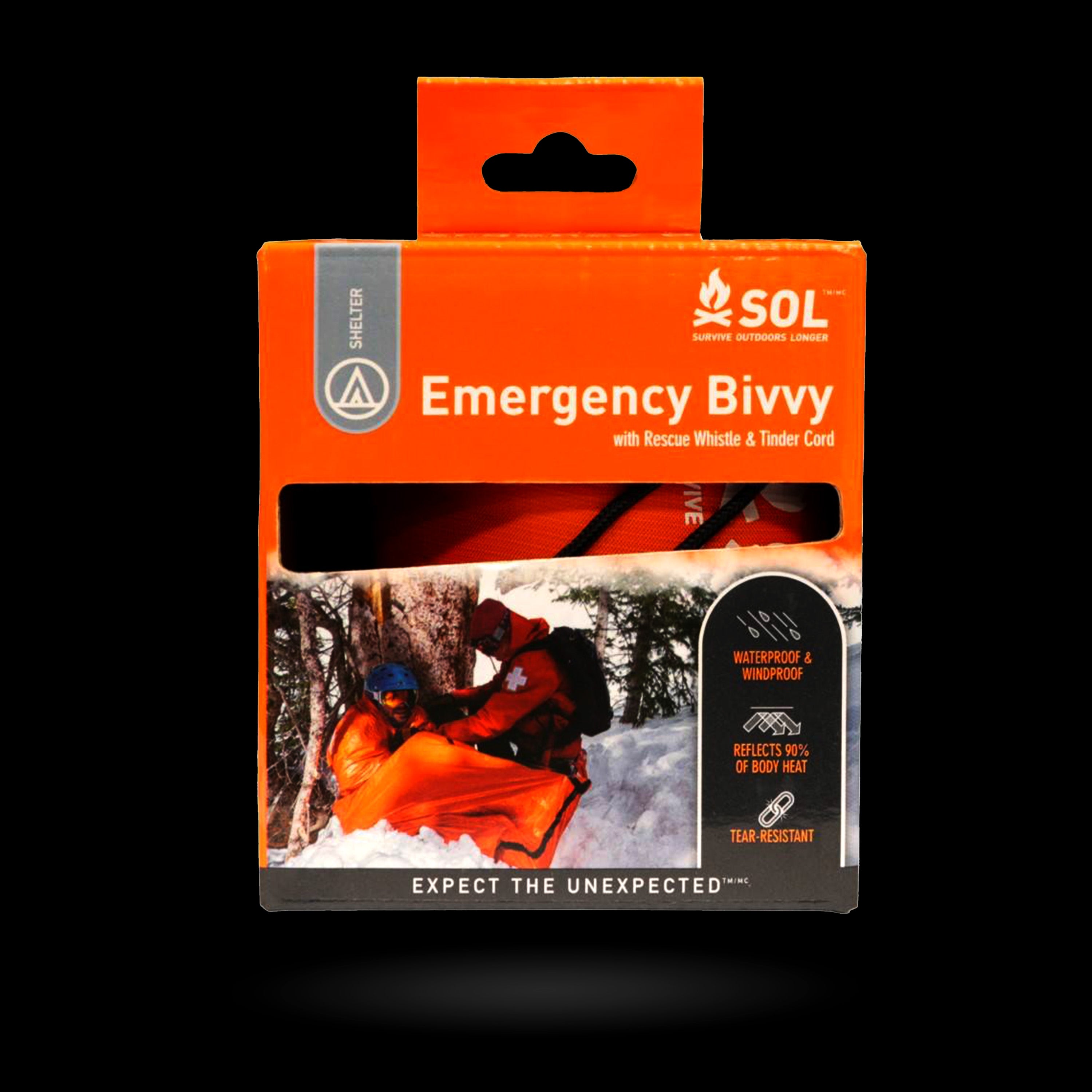 SOL - Emergency Bivvy w/ Rescue Whistle