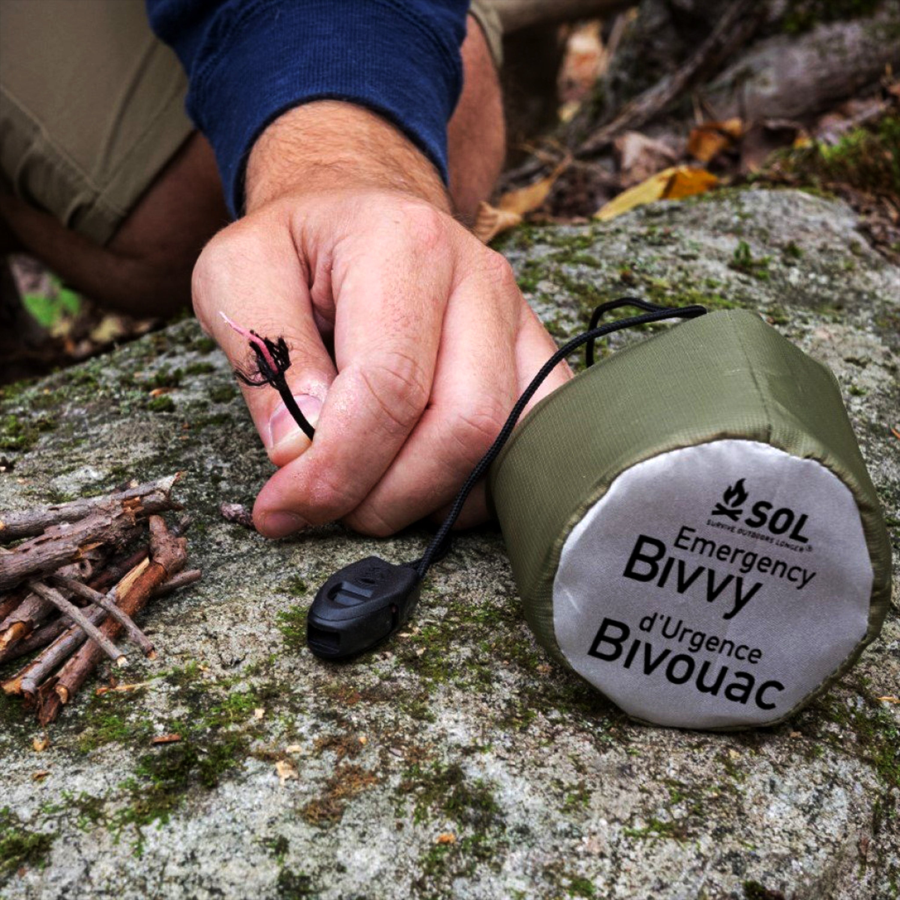 SOL - Emergency Bivvy w/ Rescue Whistle