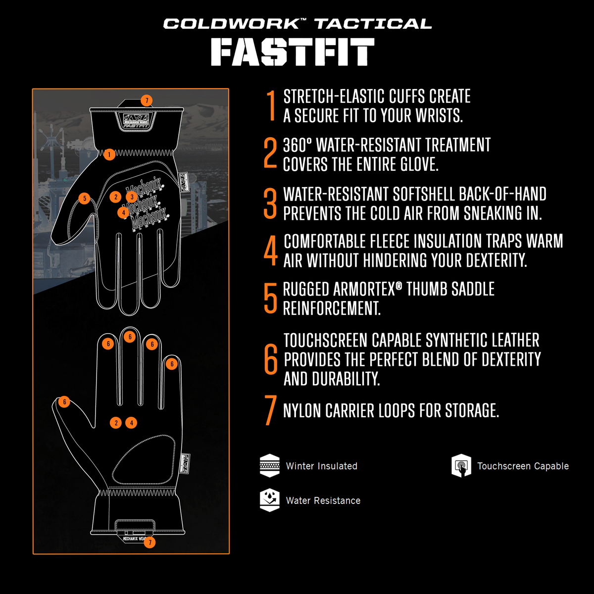 Mechanix - Tactical Coldwork FastFit Glove