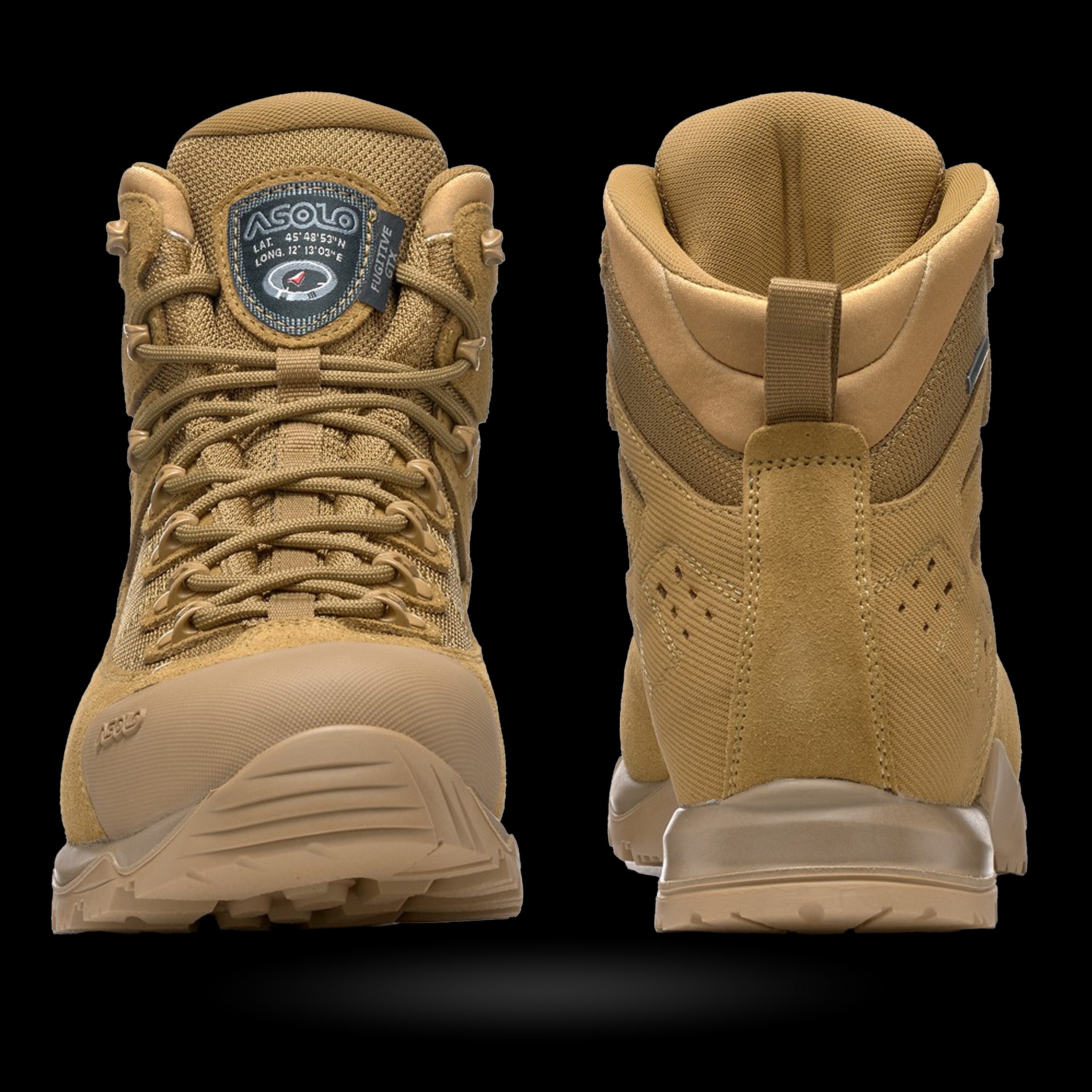 ASCLO 足袋ブーツ Asolo - FUGITIVE TACTICAL GTX Boots - Carcajou Tactical