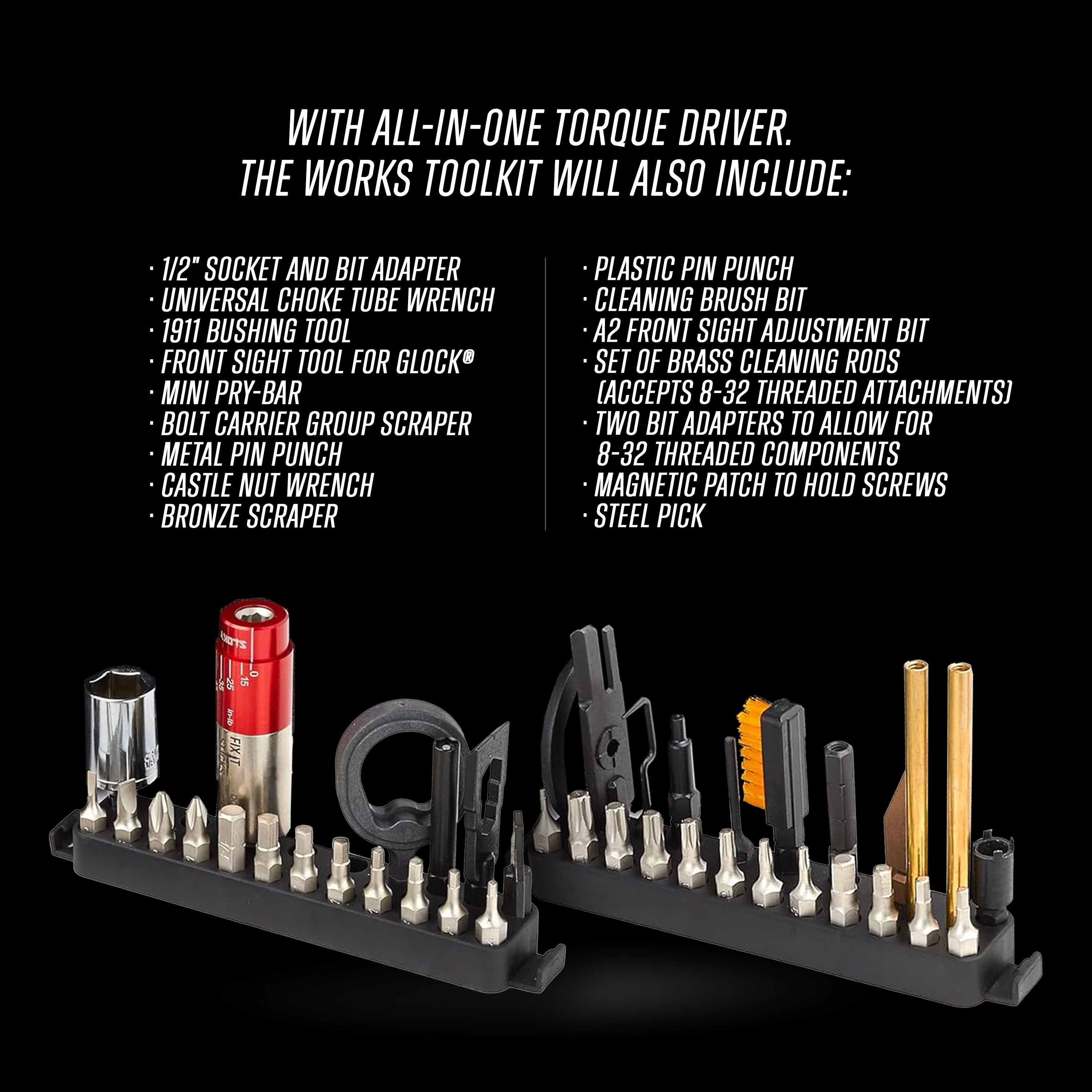Fix It Sticks The Works Toolkit | AR, Pistol, Shotgun & Optics Kit