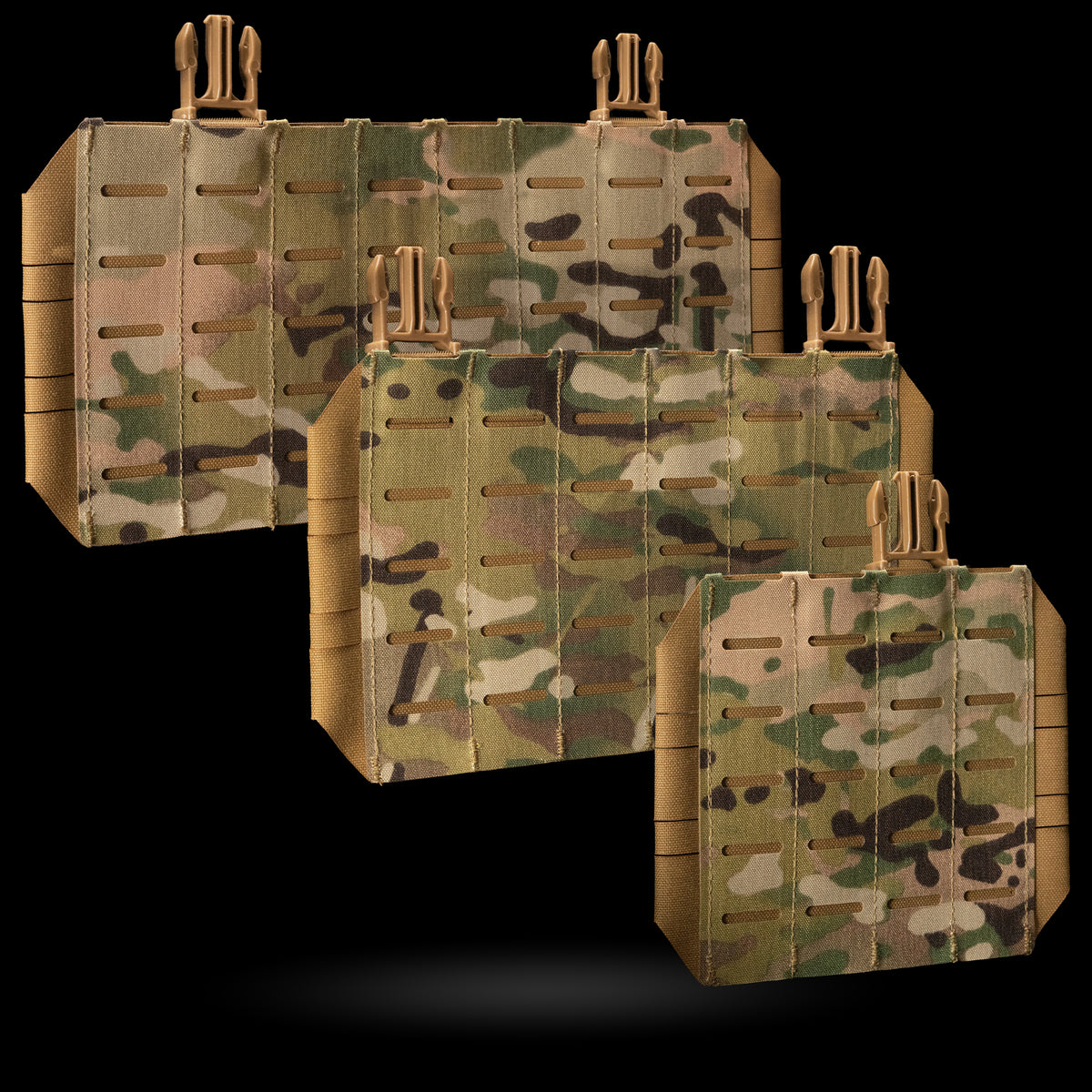 MOLLE Placard | Modular Tactical Front Panel | Carcajou Tactical