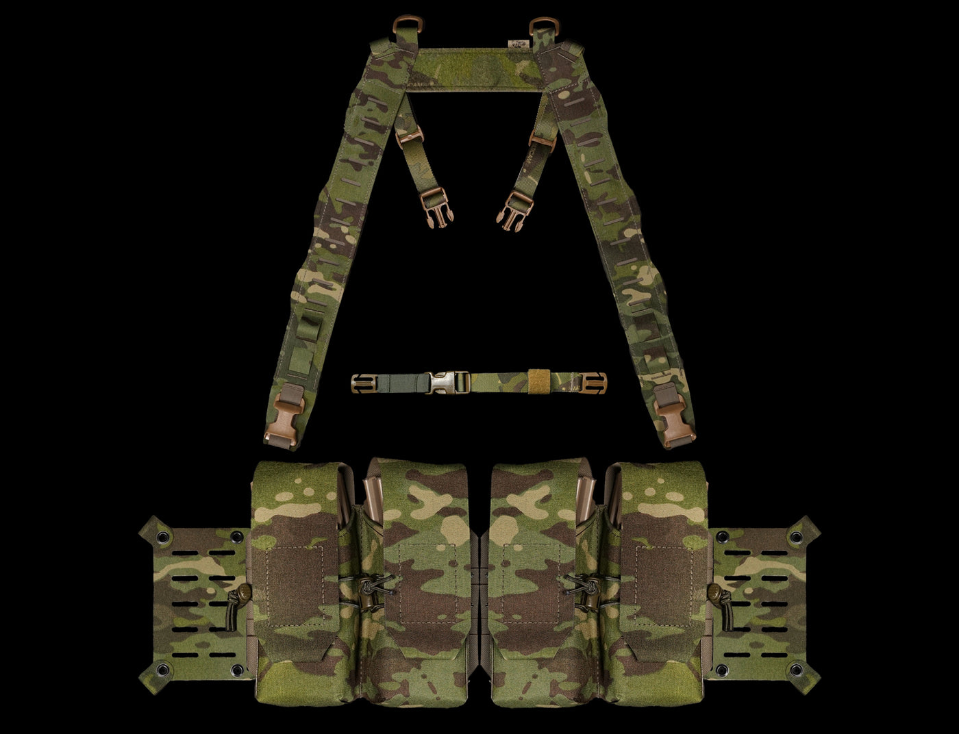 Split Chest Rig - Base Bundles - Made in Canada - Carcajou Tactical