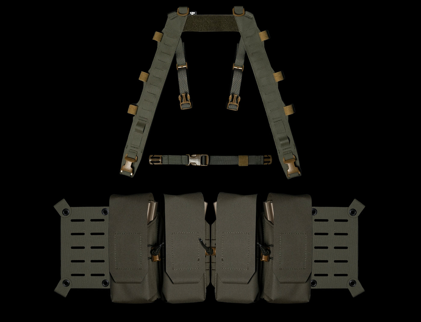 Fsb Split Chest Rig Split Chest Rig - Base Bundles - Made in Canada - Carcajou Tactical