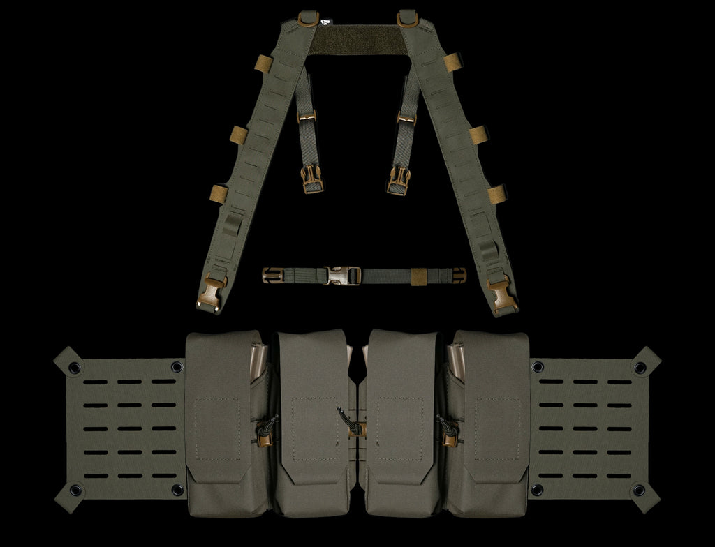 Fsb Split Chest Rig Split Chest Rig Base Bundle | Modular Recon Rig | Carcajou Tactical