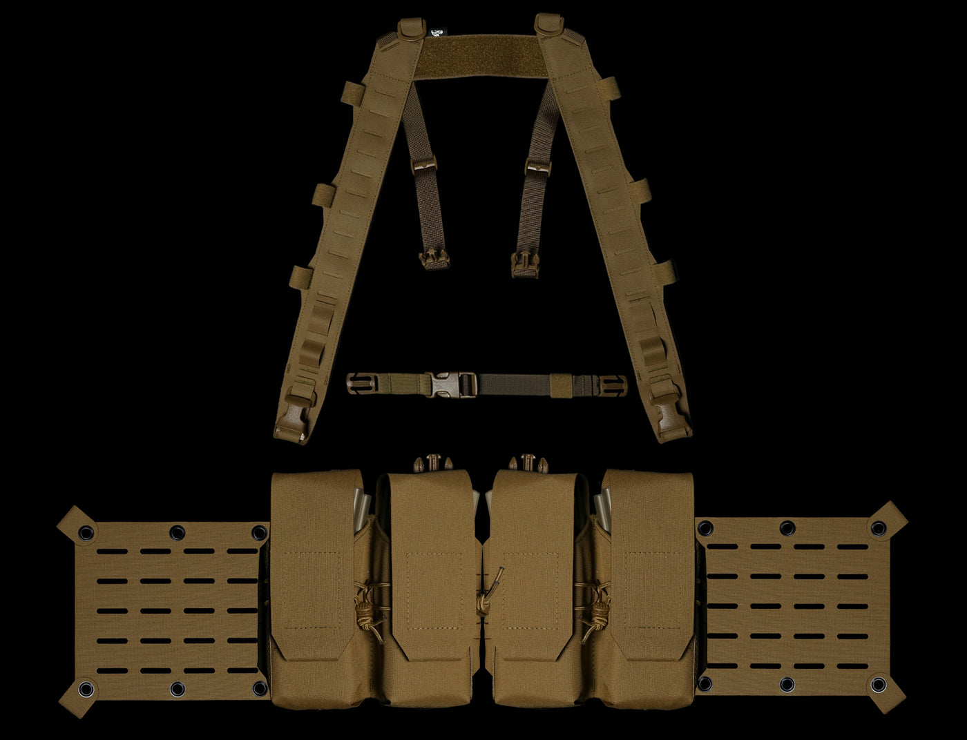 Split Chest Rig - Base Bundles - Made in Canada - Carcajou Tactical