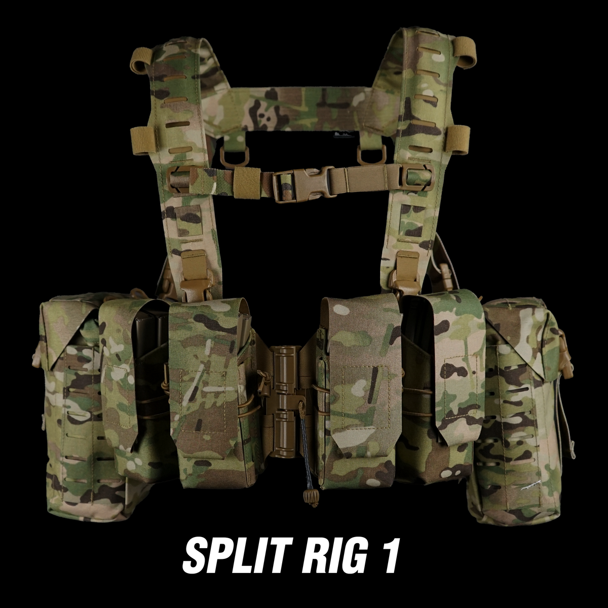 Split Chest Rig Bundle | Modular Recon Loadout | Carcajou Tactical