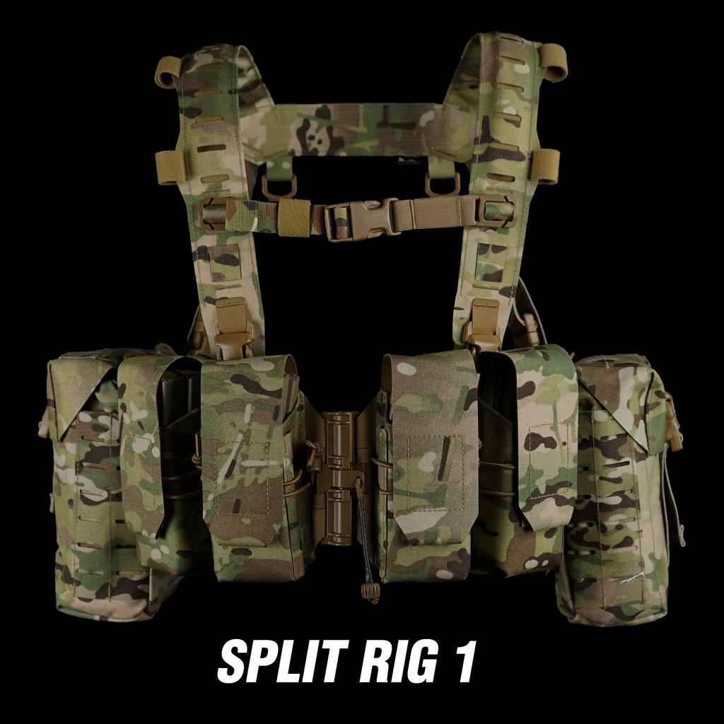 Split Chest Rig Bundle | Modular Recon Loadout | Carcajou Tactical