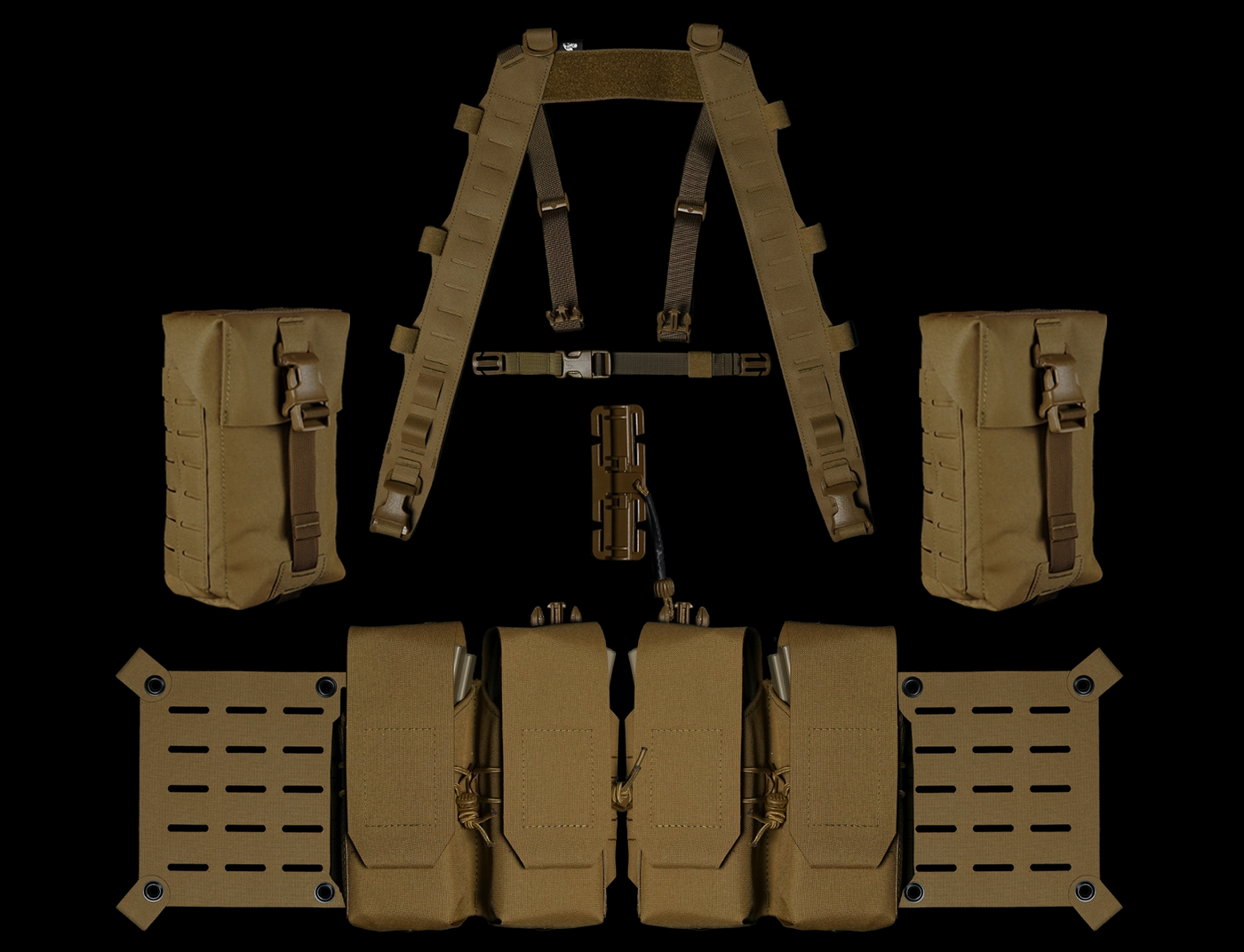 Split Chest Rig - Bundles - Made in Canada - Carcajou Tactical