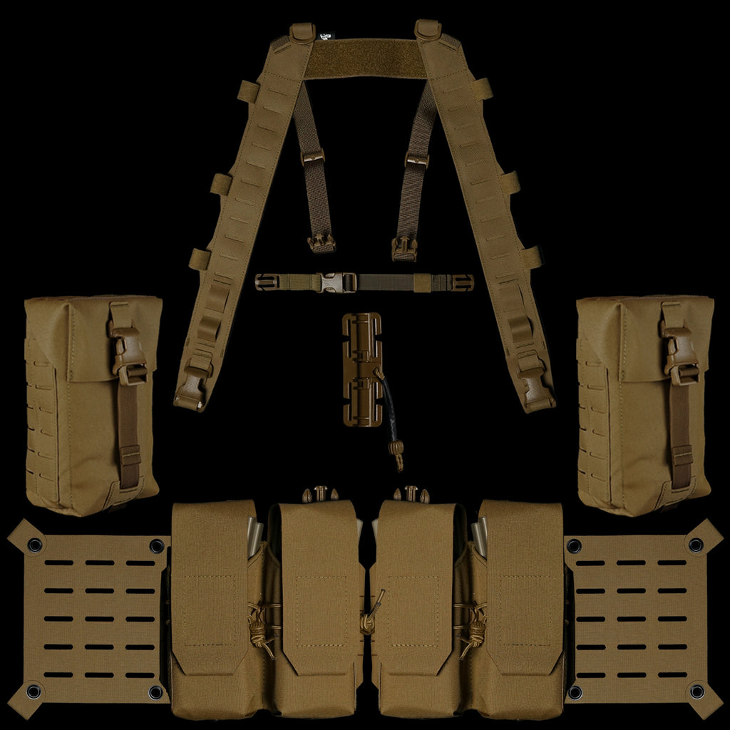Split Chest Rig Bundle | Modular Recon Loadout | Carcajou Tactical