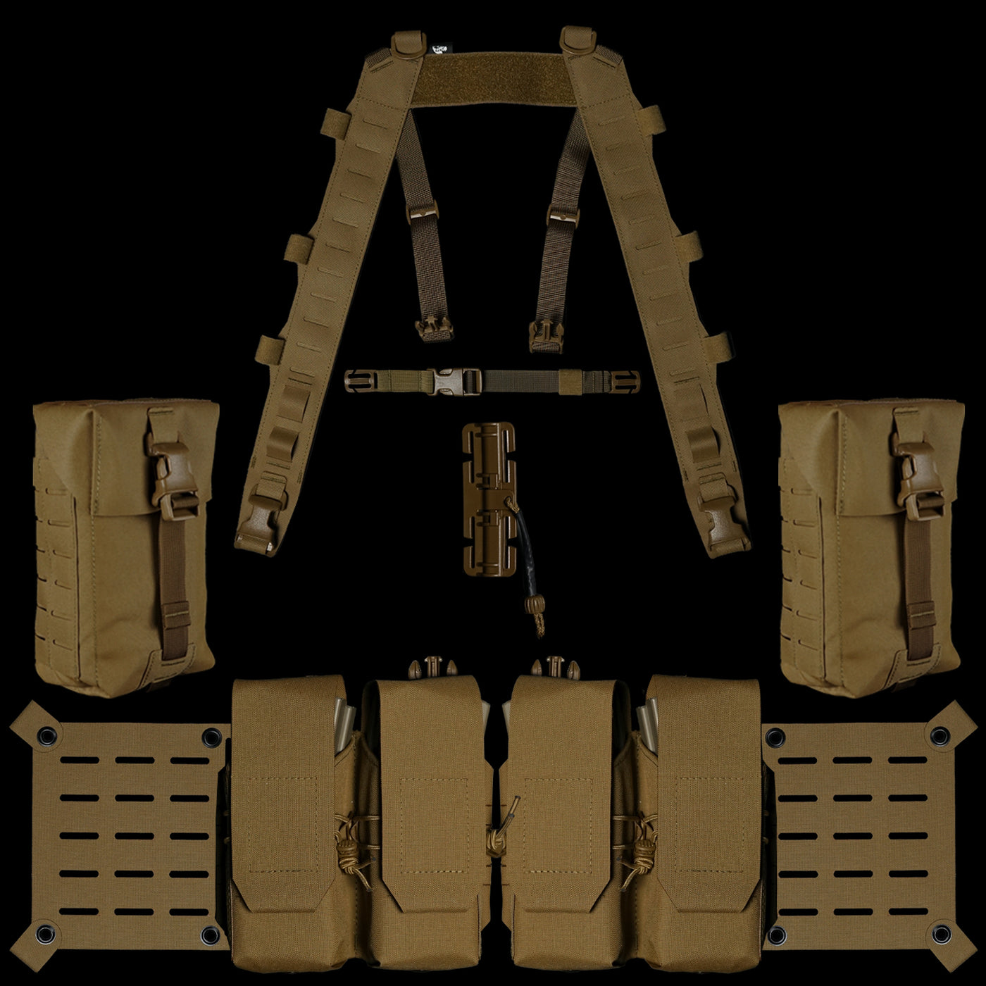 Split Chest Rig - Bundles - Made in Canada - Carcajou Tactical