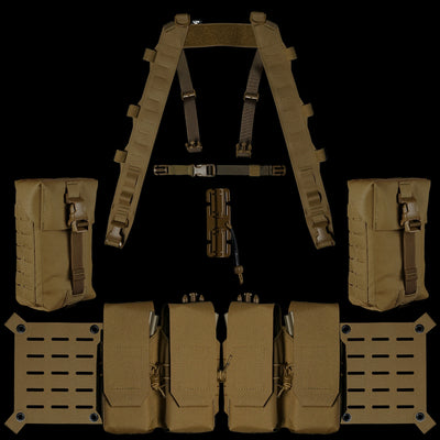 Multicam Split Rig Split Chest Rig - Bundles - Made in Canada - Carcajou Tactical