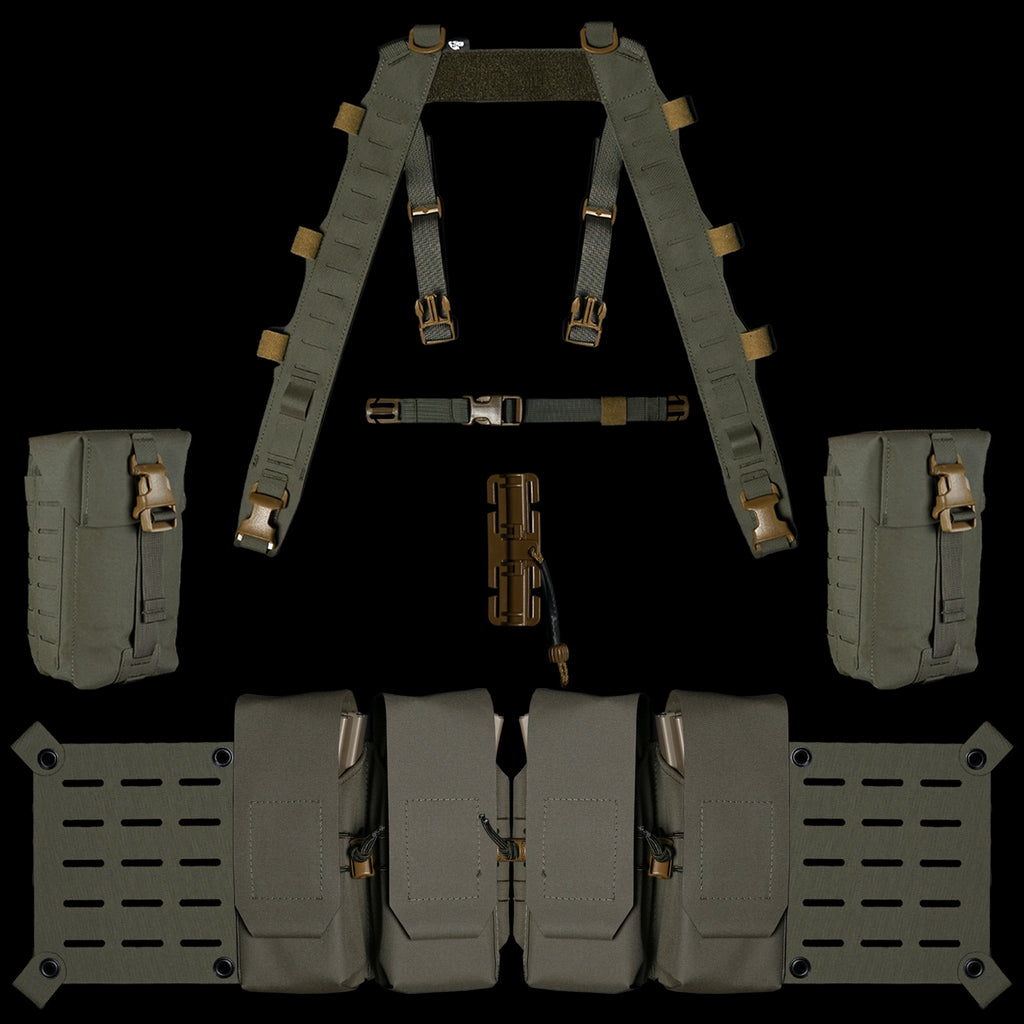 Split Chest Rig Bundle | Modular Recon Loadout | Carcajou Tactical