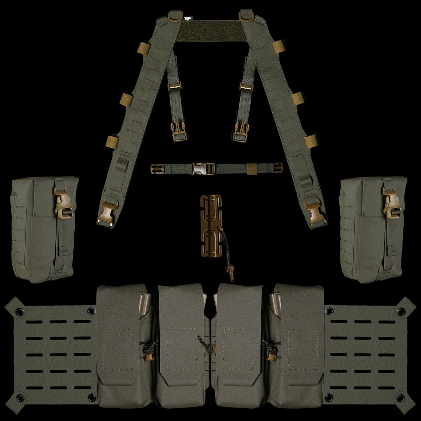 Split Chest Rig - Bundles - Made in Canada - Carcajou Tactical