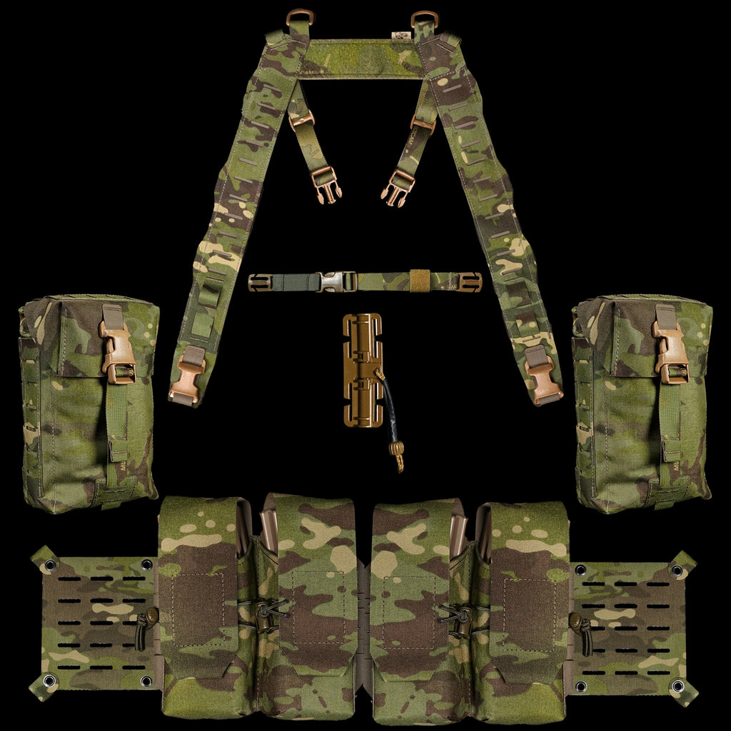 Split Chest Rig Bundle | Modular Recon Loadout | Carcajou Tactical