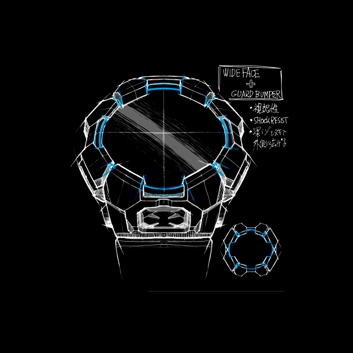 G-SHOCK - GA-100GGB-1A9 Watch