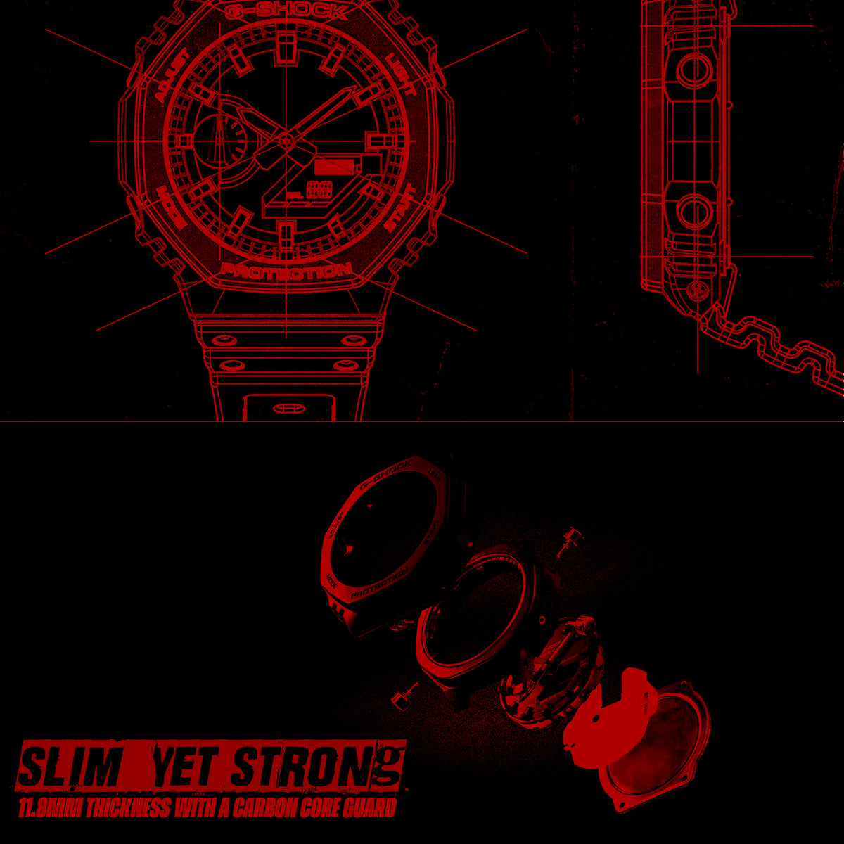 G-SHOCK - GA-2100-1A Watch