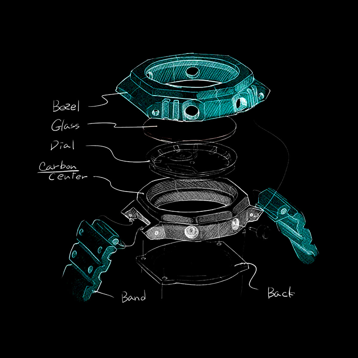 G-SHOCK - GA-2100-1A Watch
