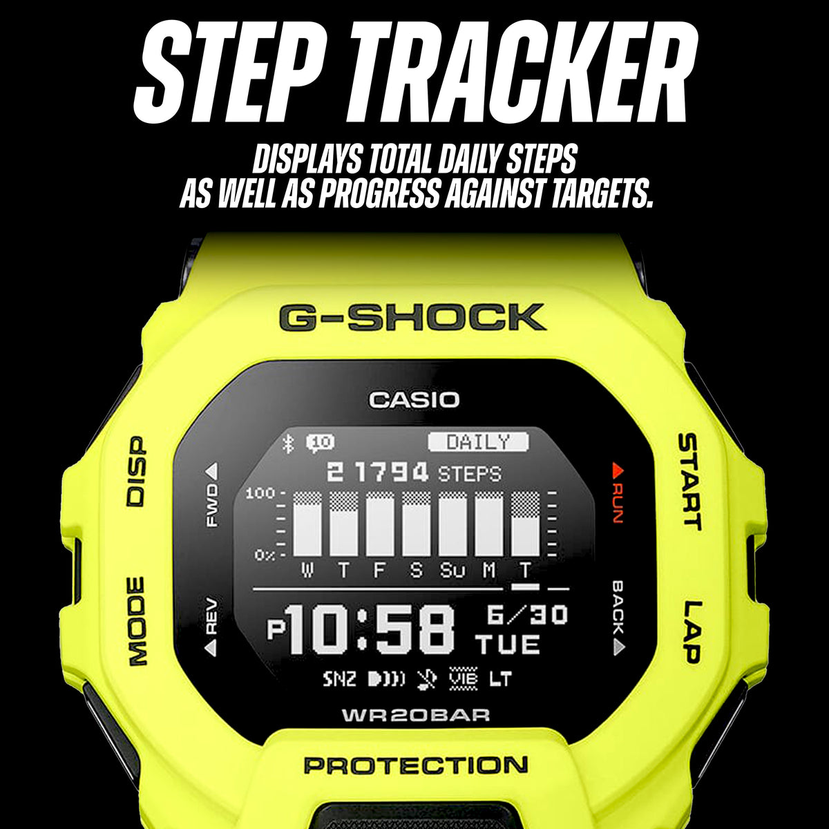 G-SHOCK - GBD-200-1 Smartwatch