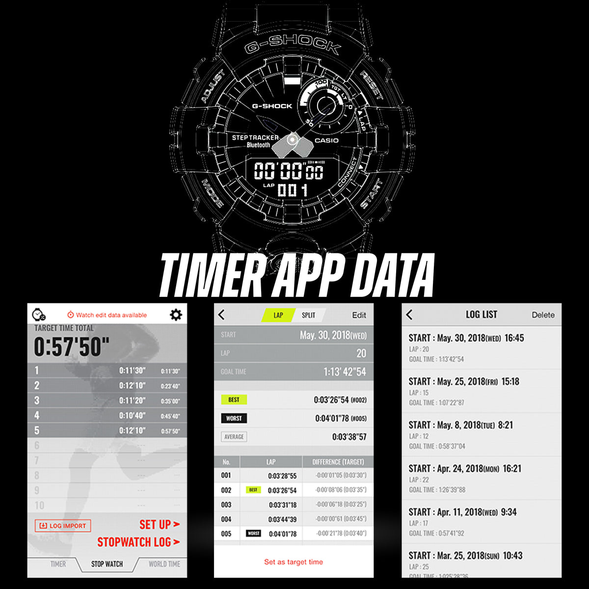 G-SHOCK - GBD-800UC-8 Smartwatch