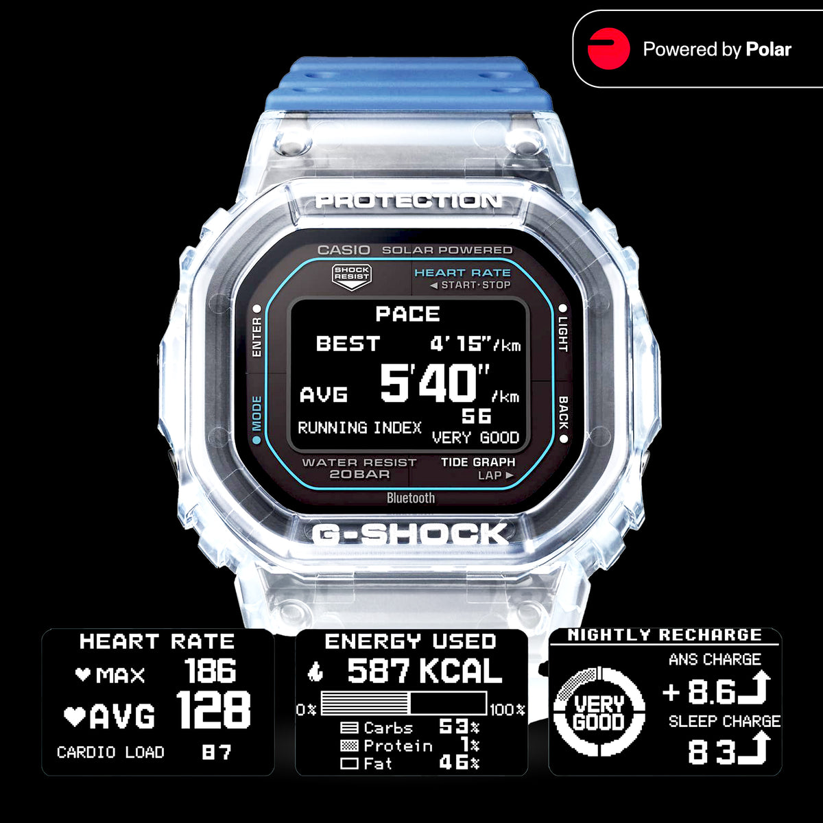 G-SHOCK - GBX-H5600-1 Watch