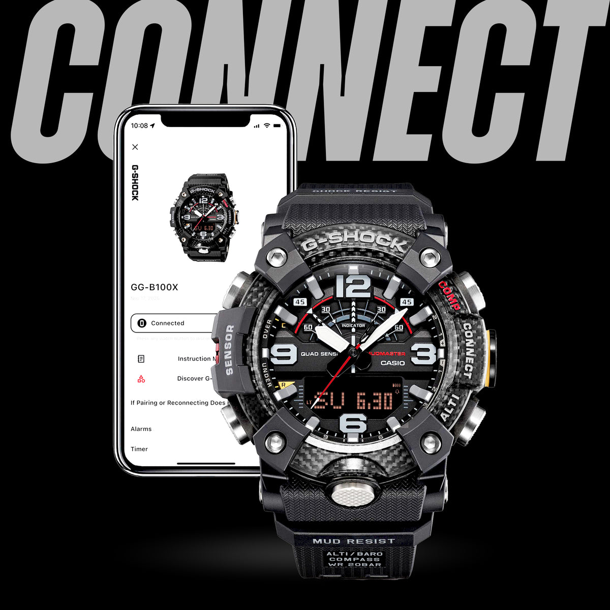 G-SHOCK - GG-B100X-1A9 Smartwatch