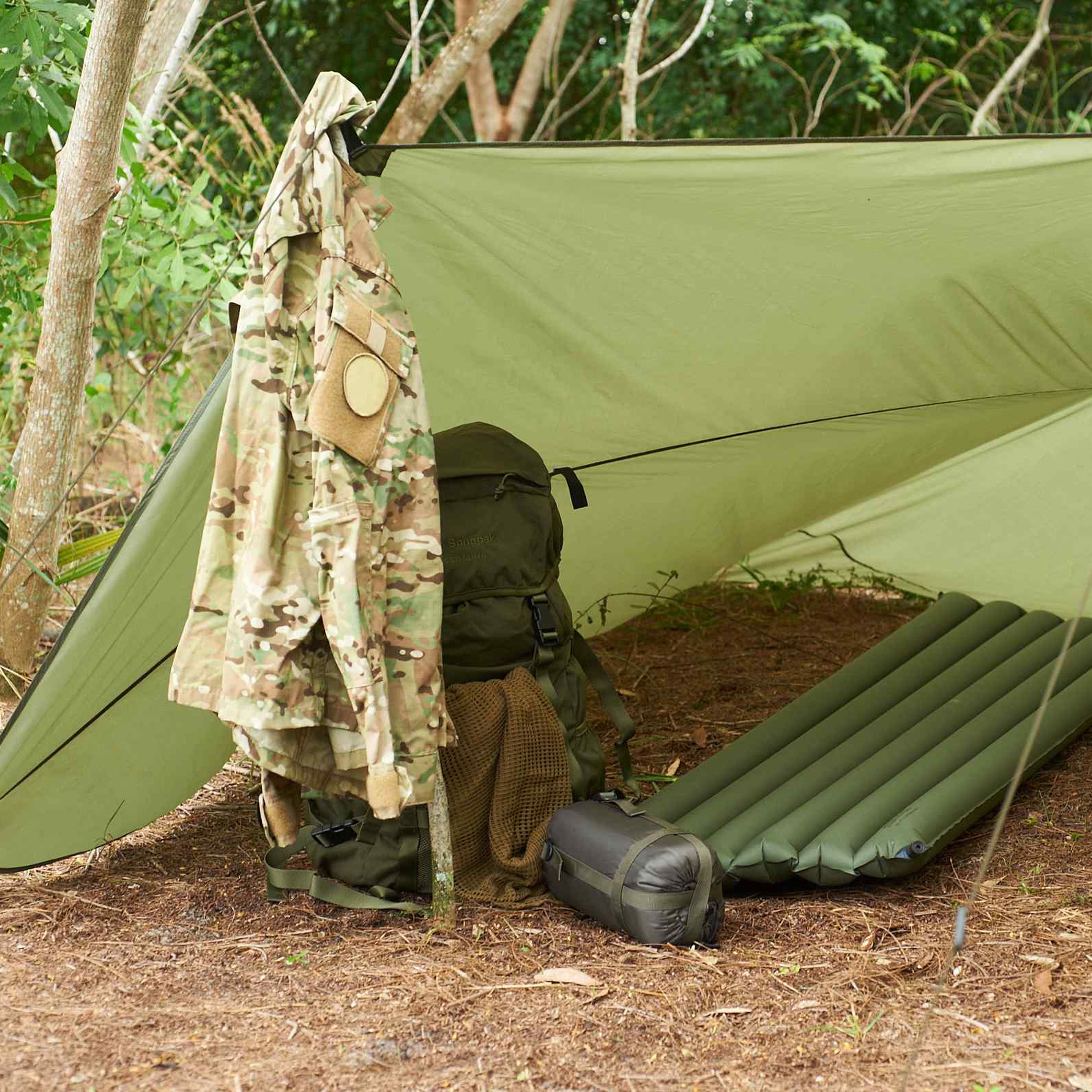 Snugpak All Weather Shelter G2 | Tactical Tarp Shelter | Carcajou