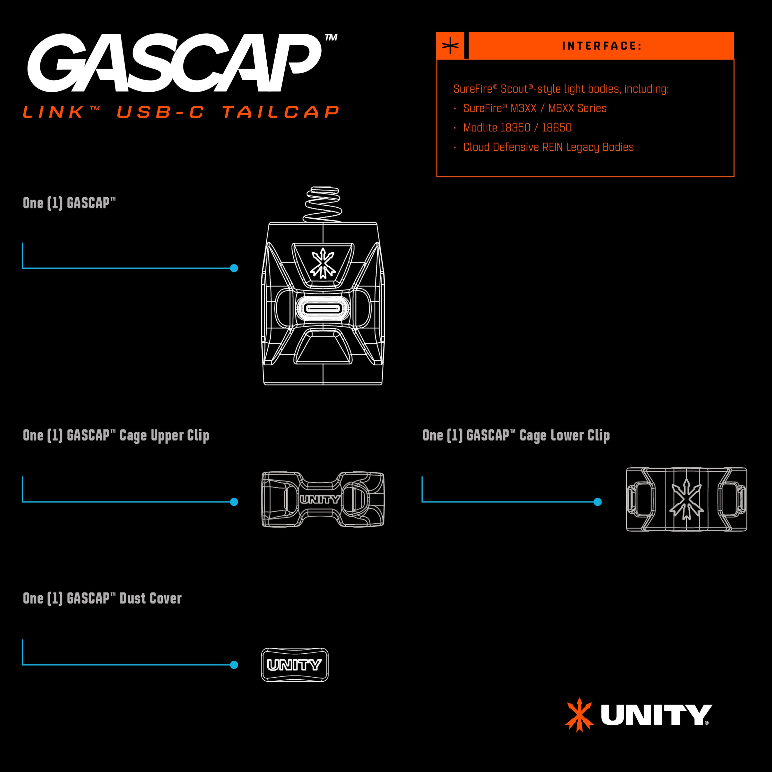 Unity Tactical -  GASCAP™