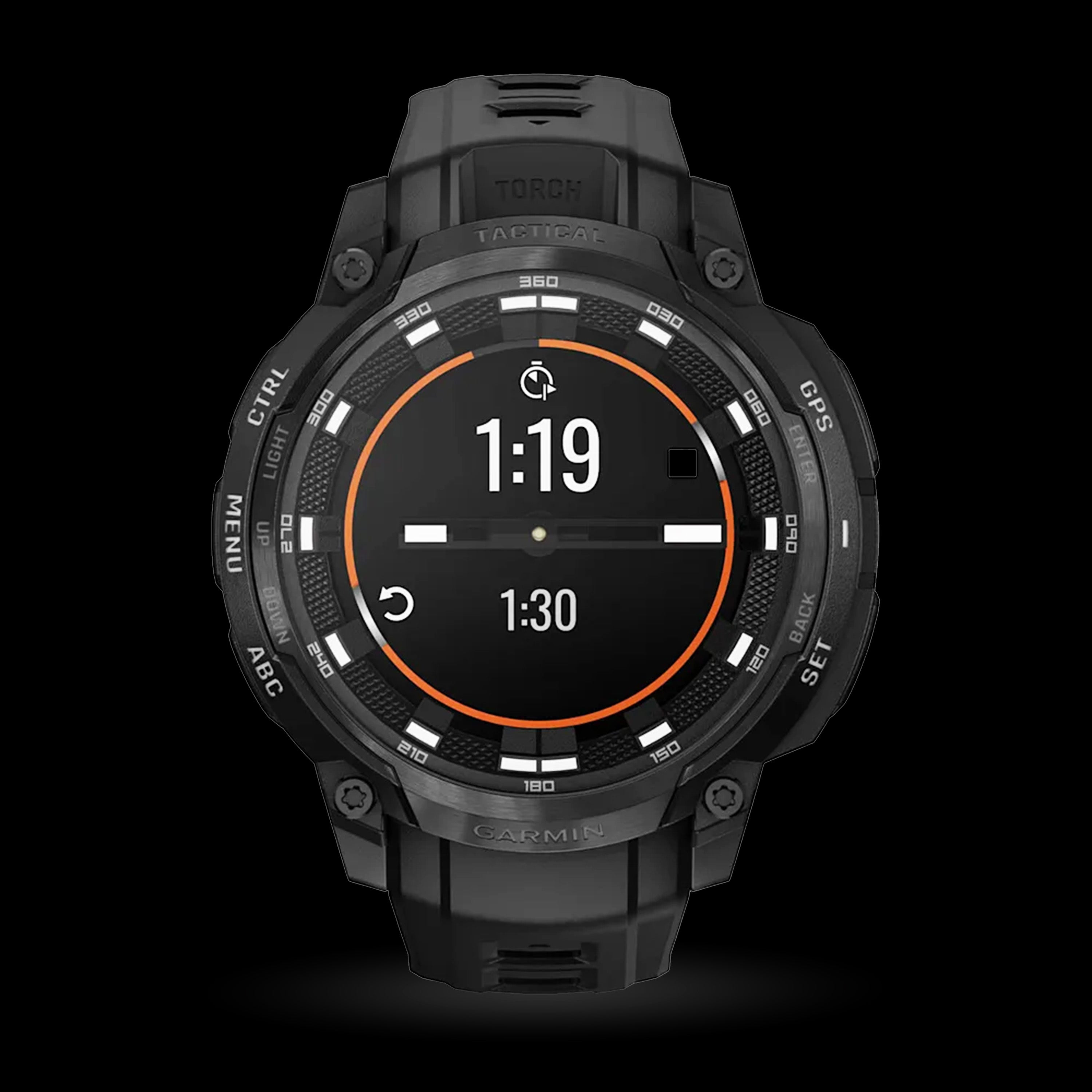 Garmin - Instinct® Crossover AMOLED - Tactical Edition