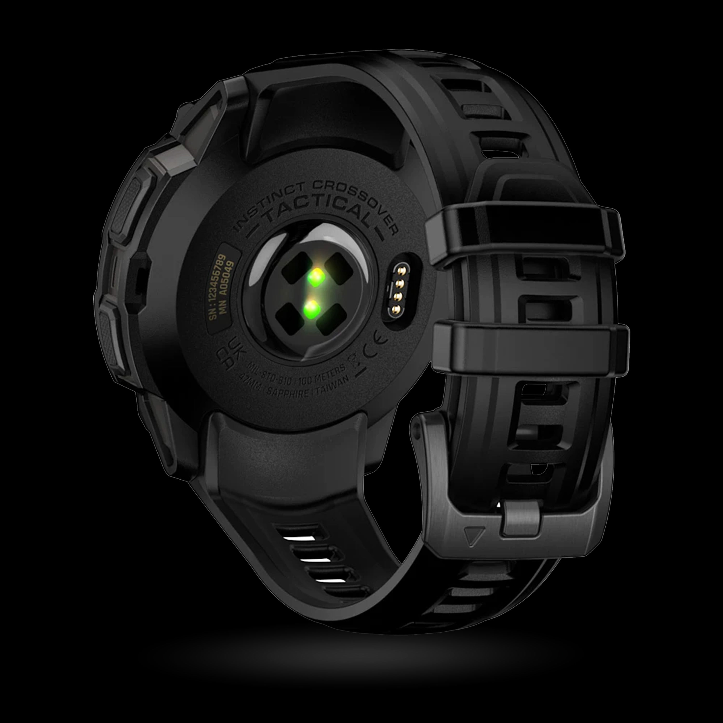Garmin - Instinct® Crossover AMOLED - Tactical Edition