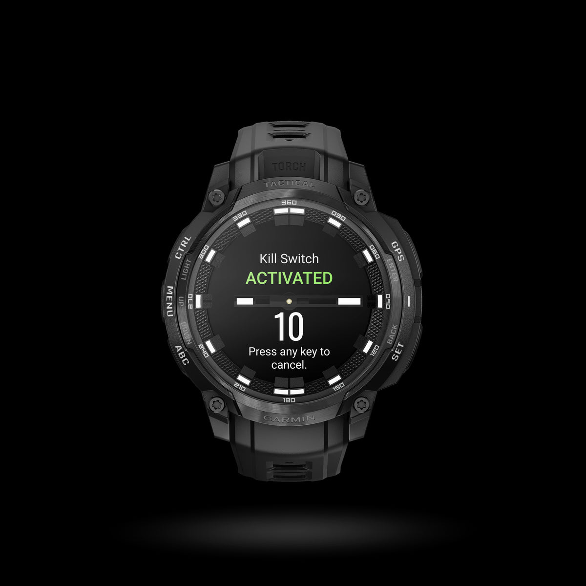 Garmin - Instinct® Crossover AMOLED - Tactical Edition
