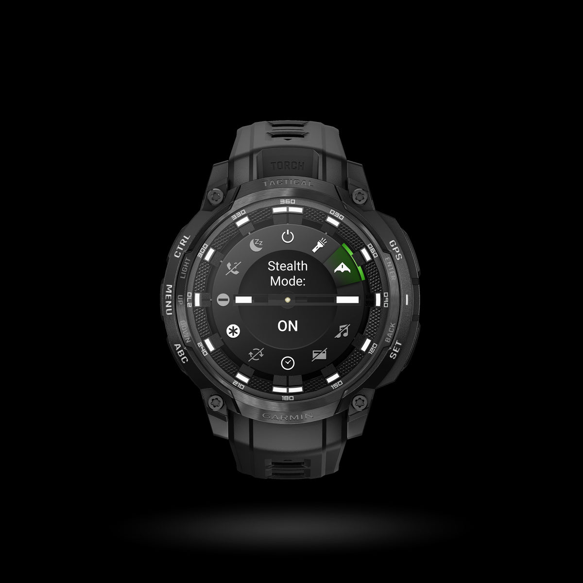 Garmin - Instinct® Crossover AMOLED - Tactical Edition