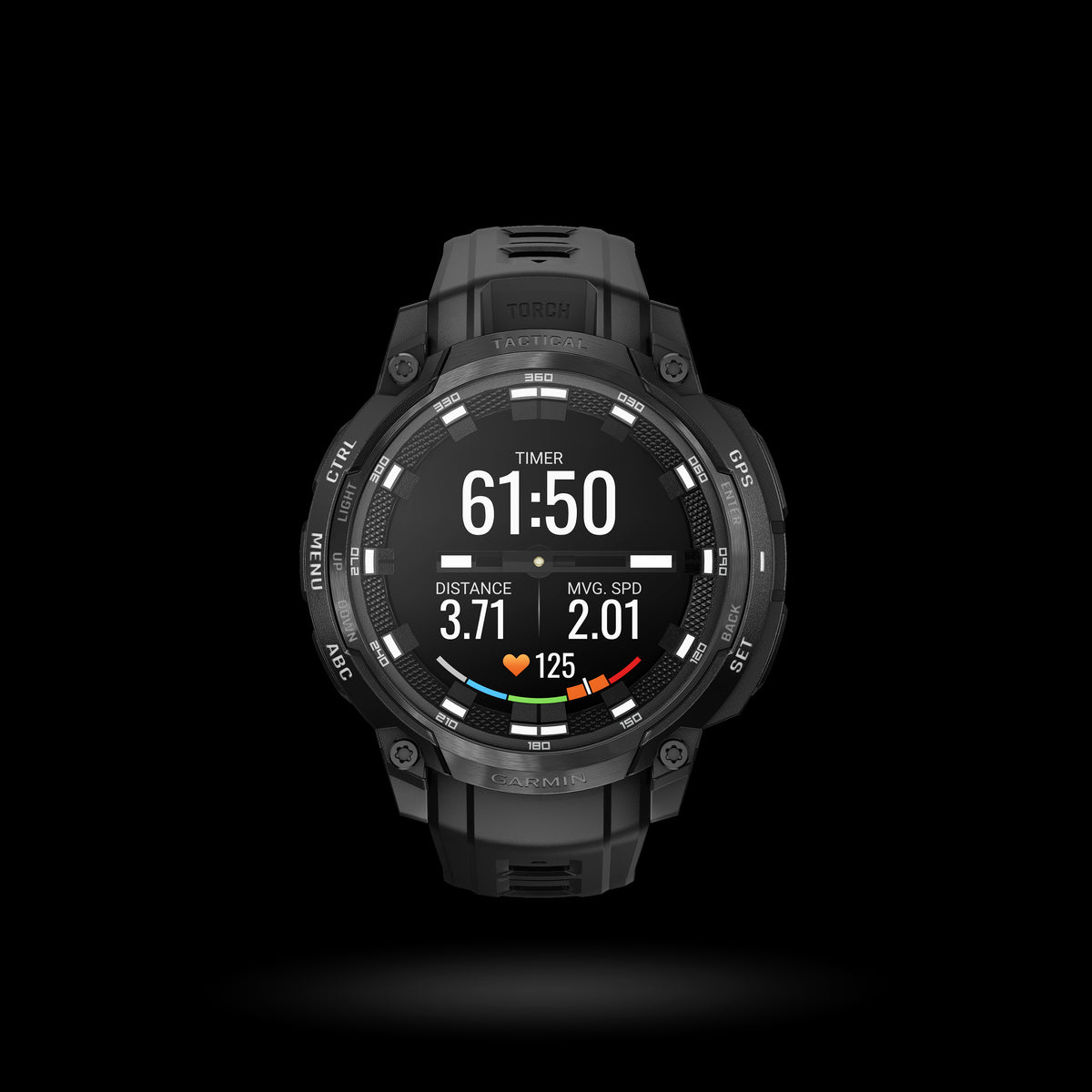 Garmin - Instinct® Crossover AMOLED - Tactical Edition