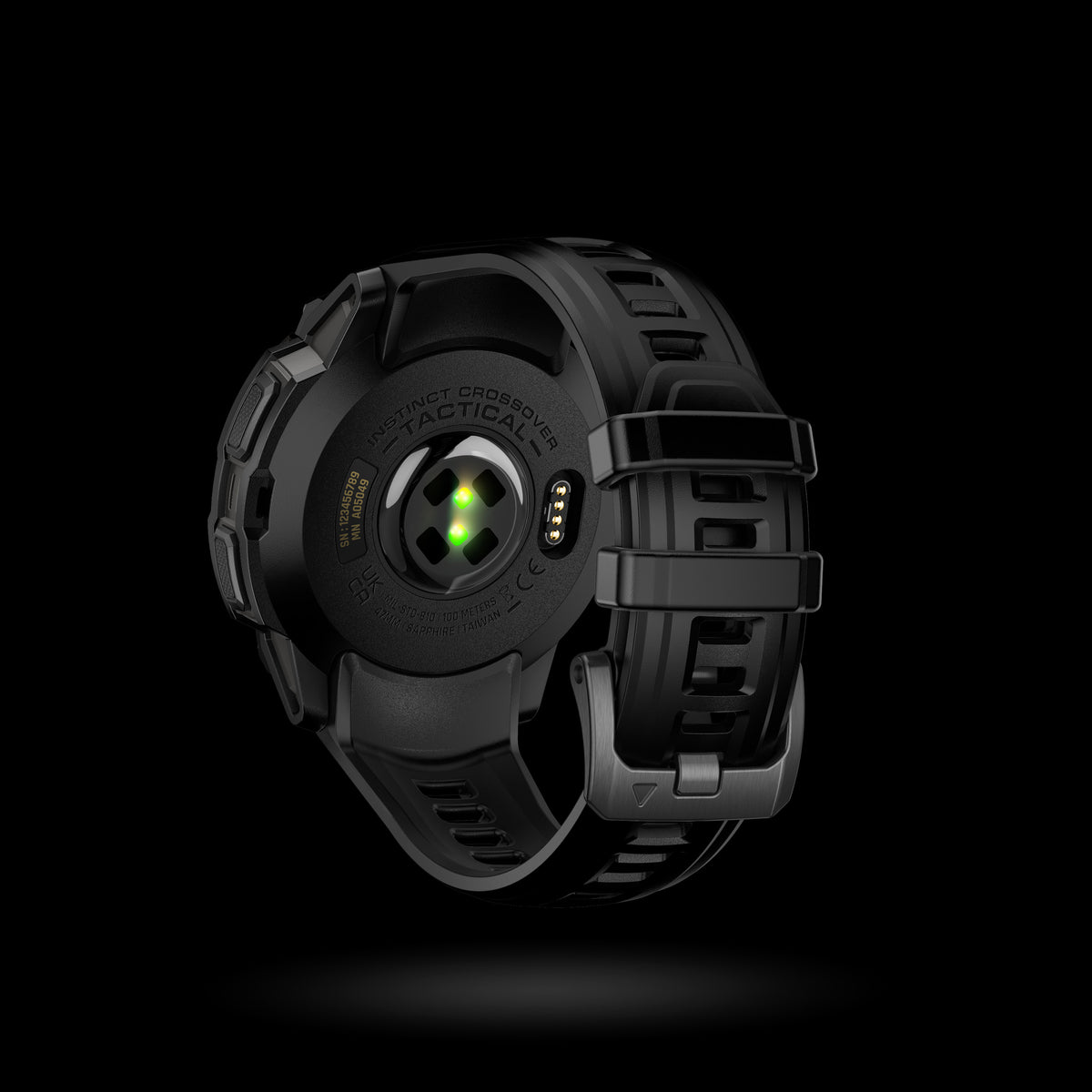Garmin - Instinct® Crossover AMOLED - Tactical Edition