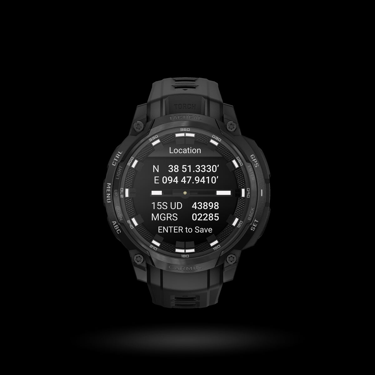Garmin - Instinct® Crossover AMOLED - Tactical Edition