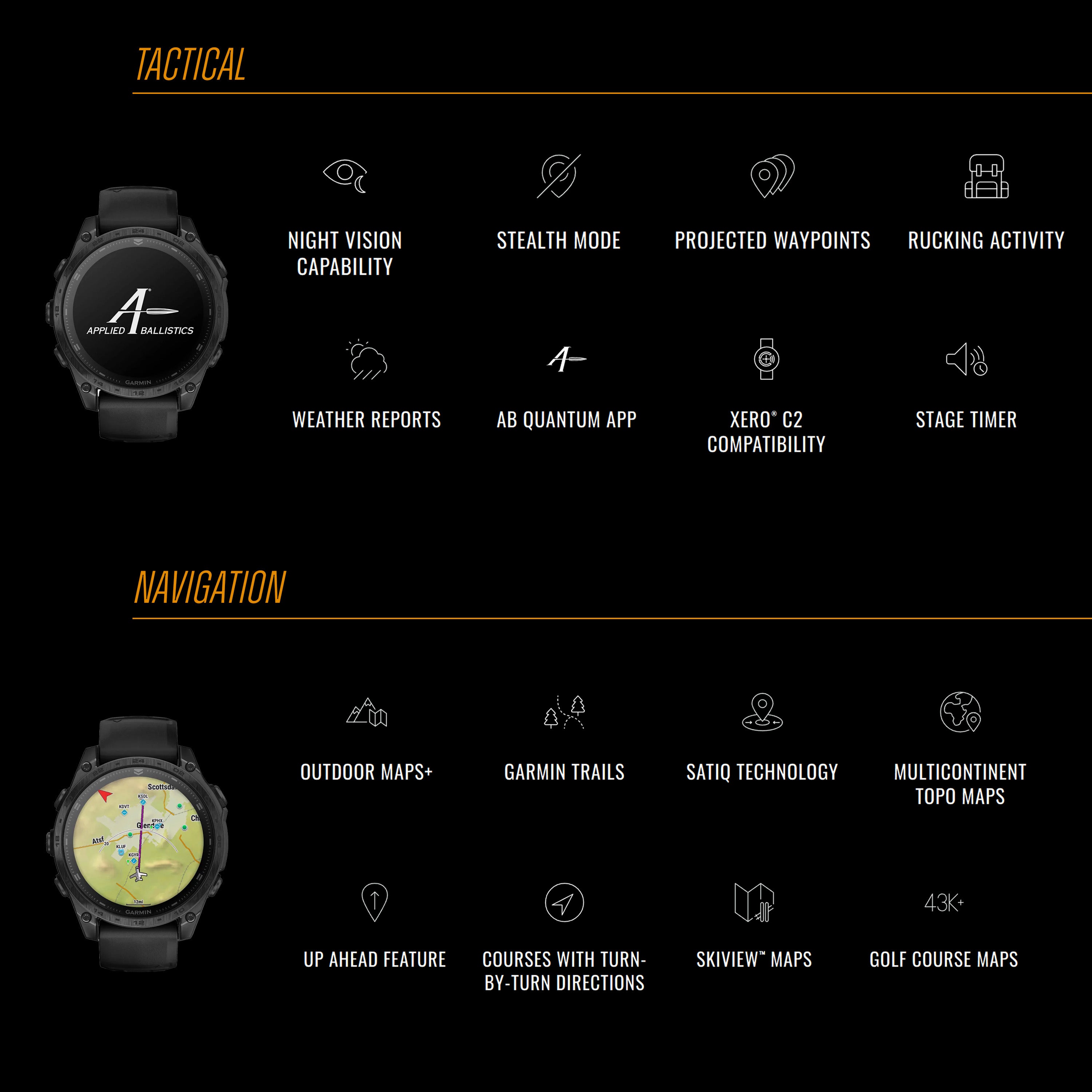 Garmin - Tactix® 8 - 51 mm SOLAR