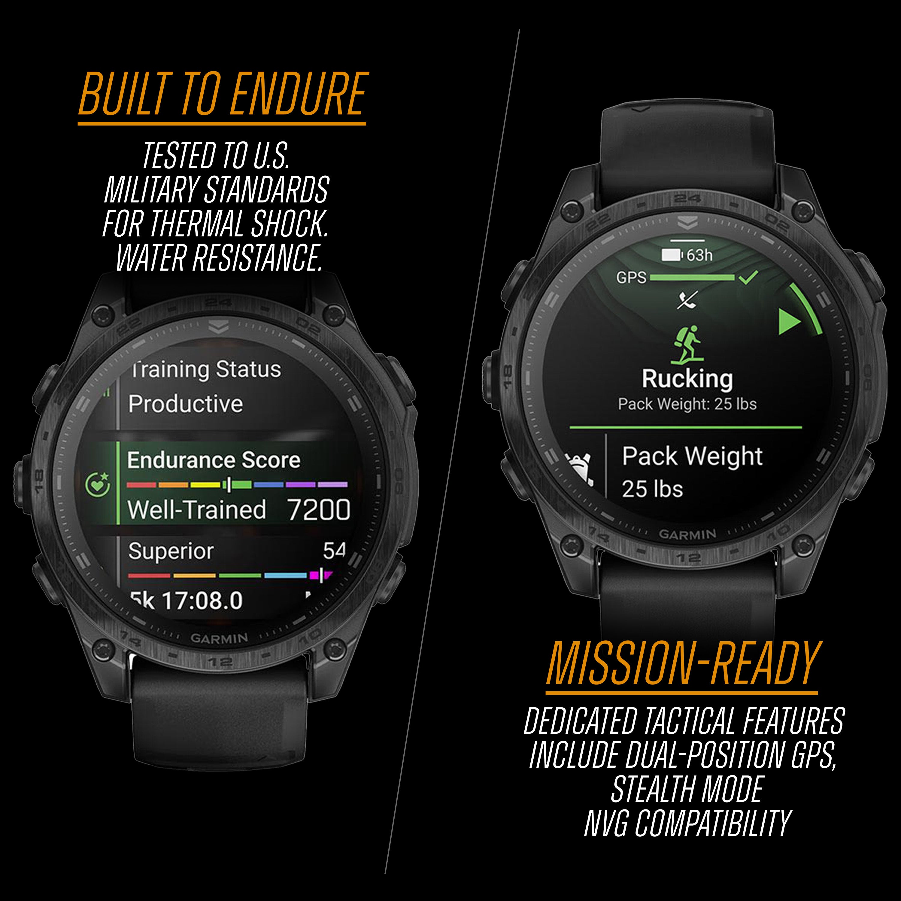 Garmin - Tactix® 8 - 51 mm SOLAR Elite