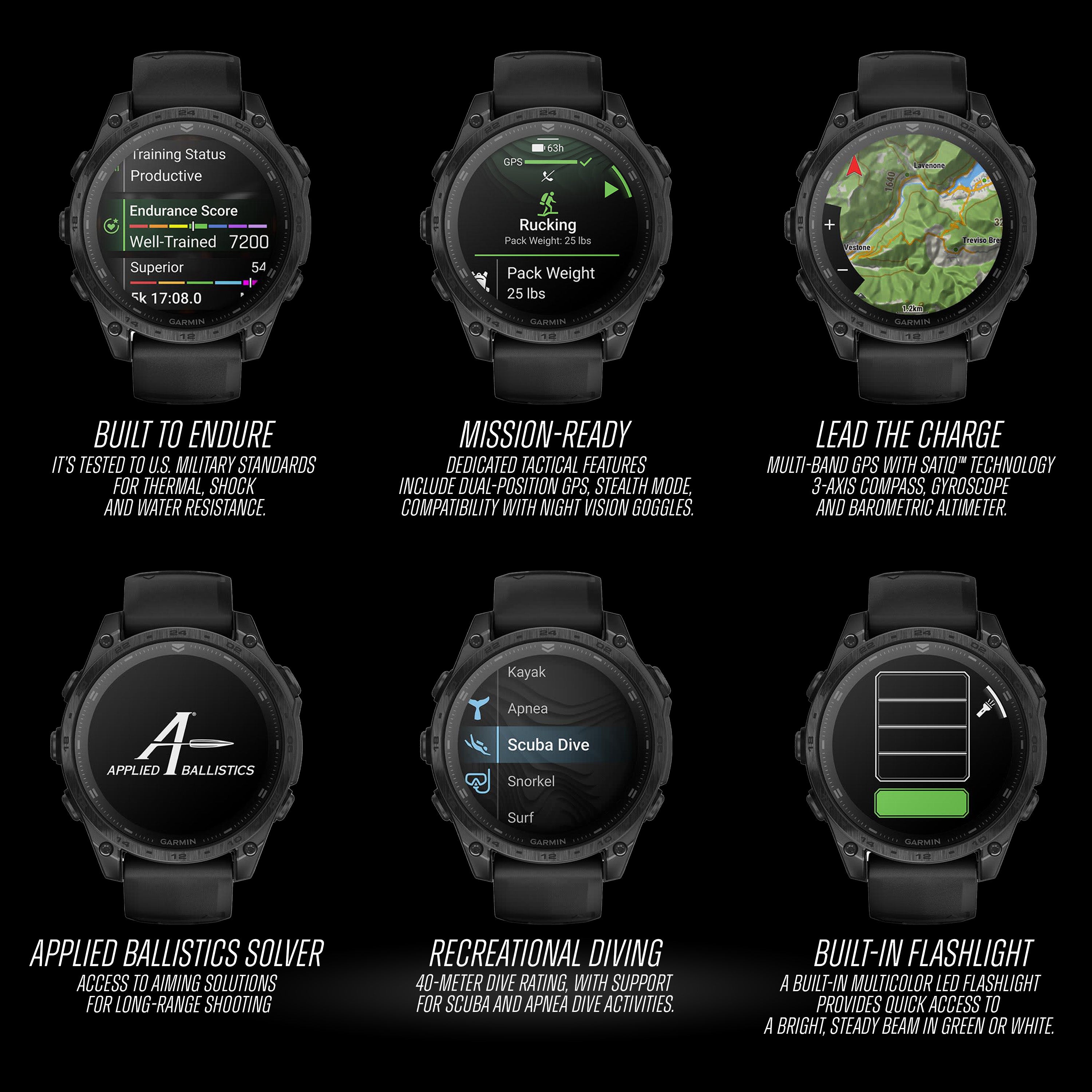 Garmin - Tactix® 8 - 51 mm AMOLED